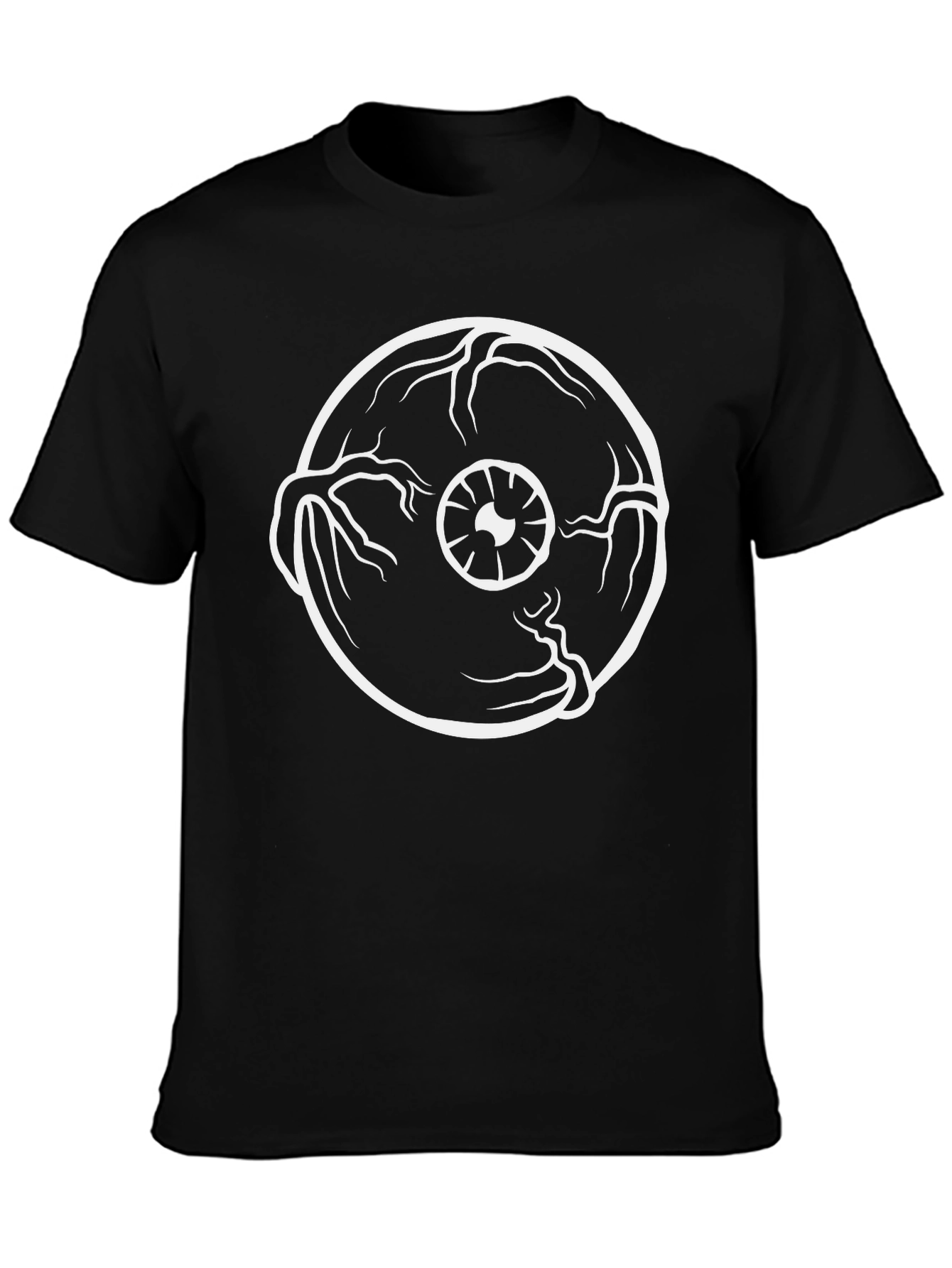 Eye Graphic Black T-Shirt
