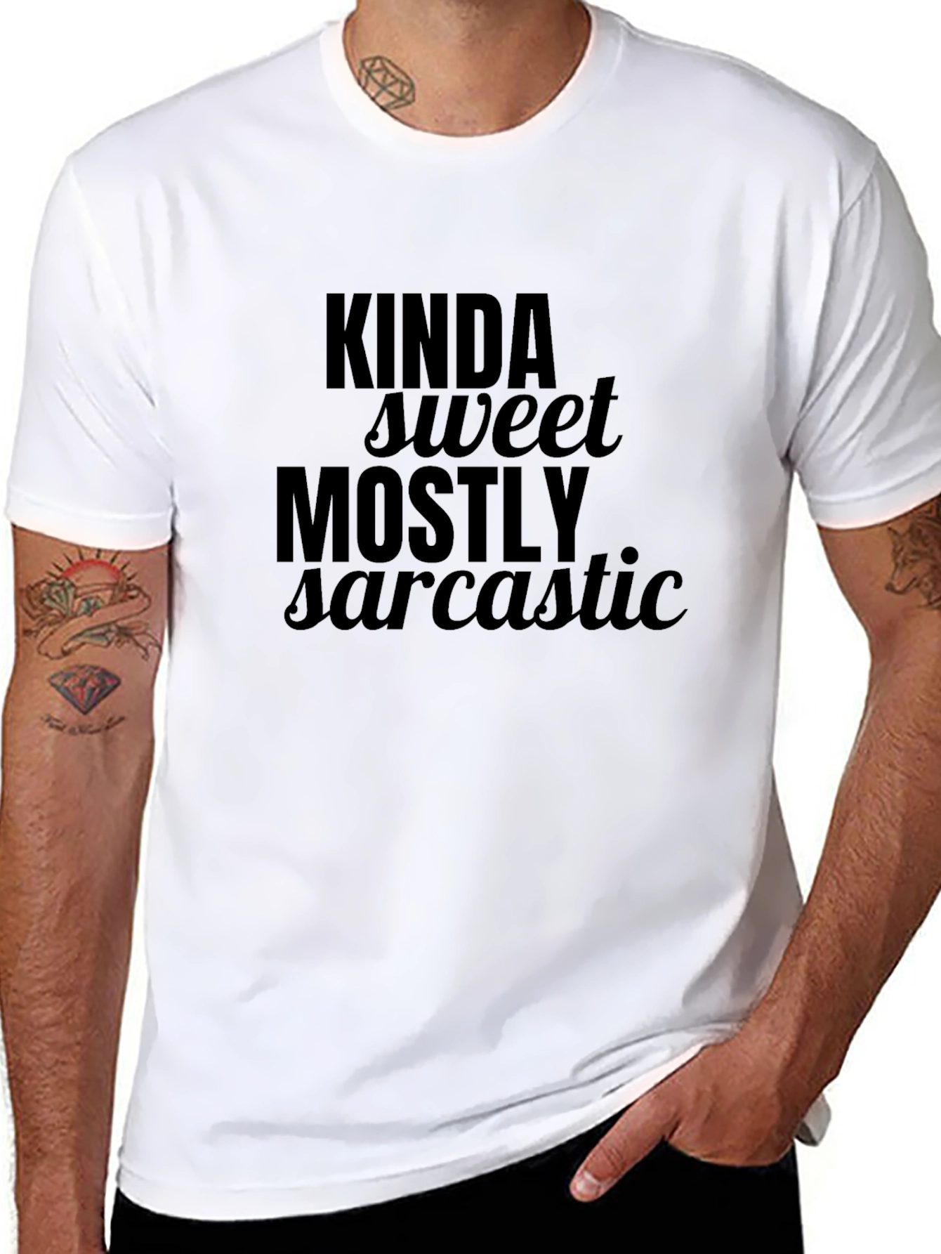 Kinda Sweet Mostly Sarcastic Graphic Tee