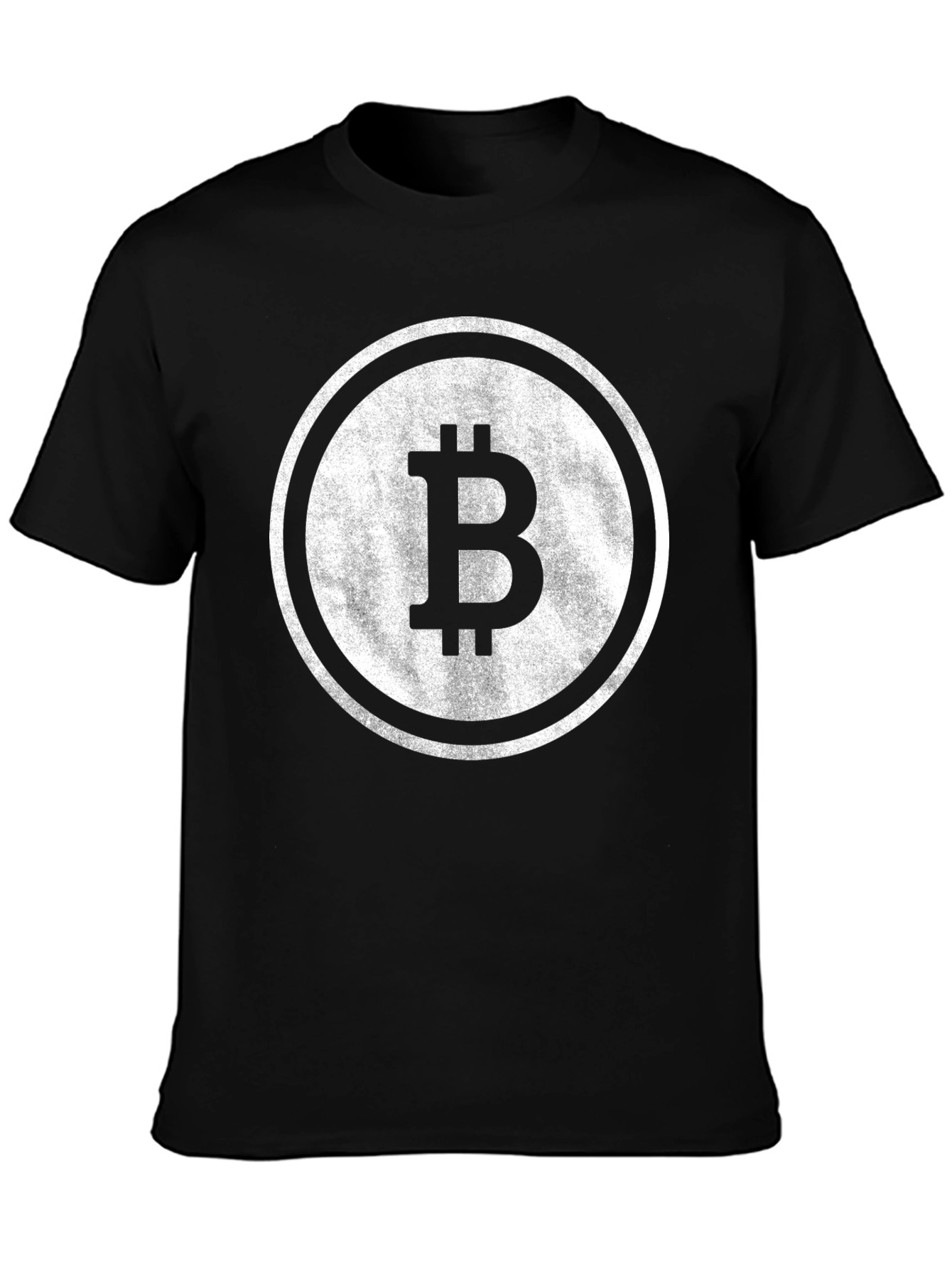 Bitcoin Logo Black T-Shirt