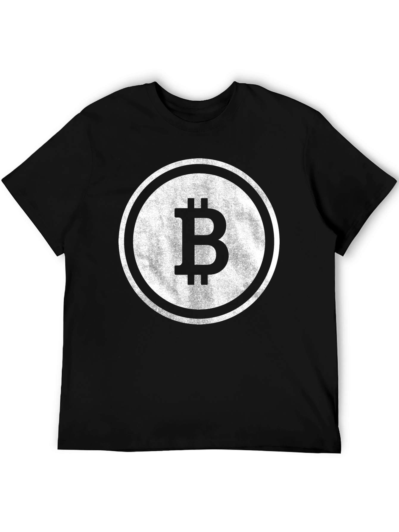 Bitcoin Logo Black T-Shirt