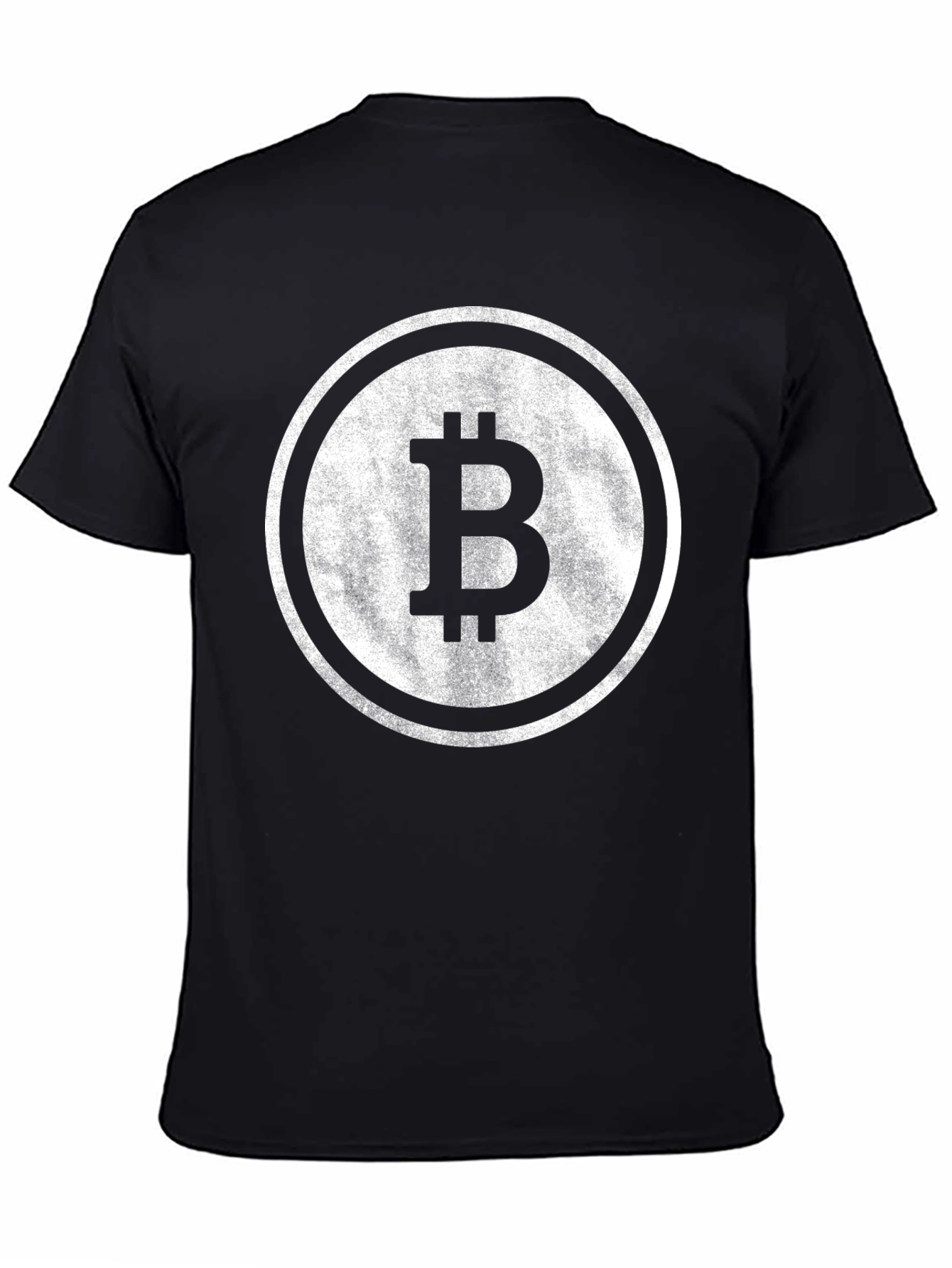 Bitcoin Logo Black T-Shirt