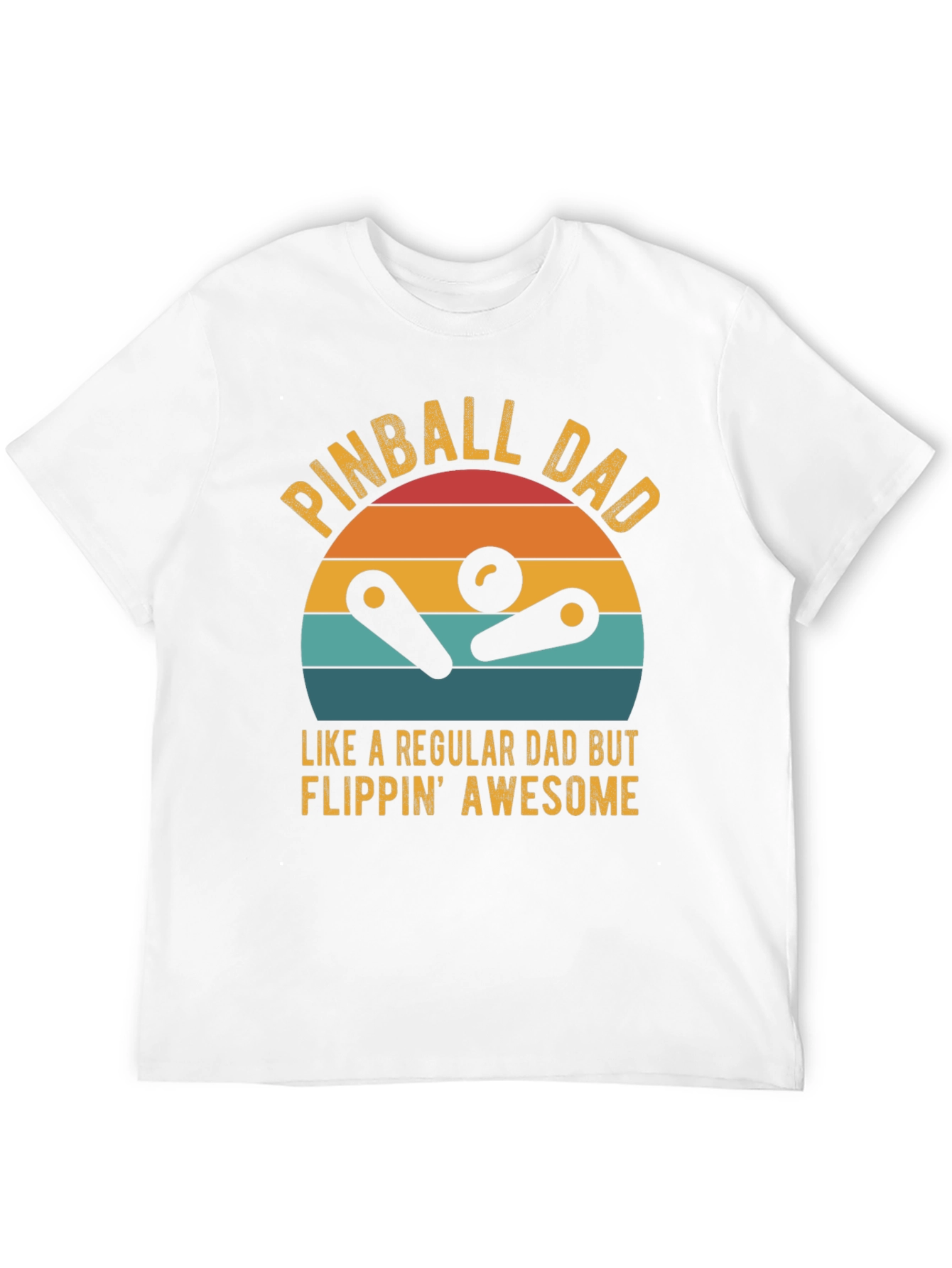 Pinball Dad Graphic T-Shirt - Flippin Awesome Tee