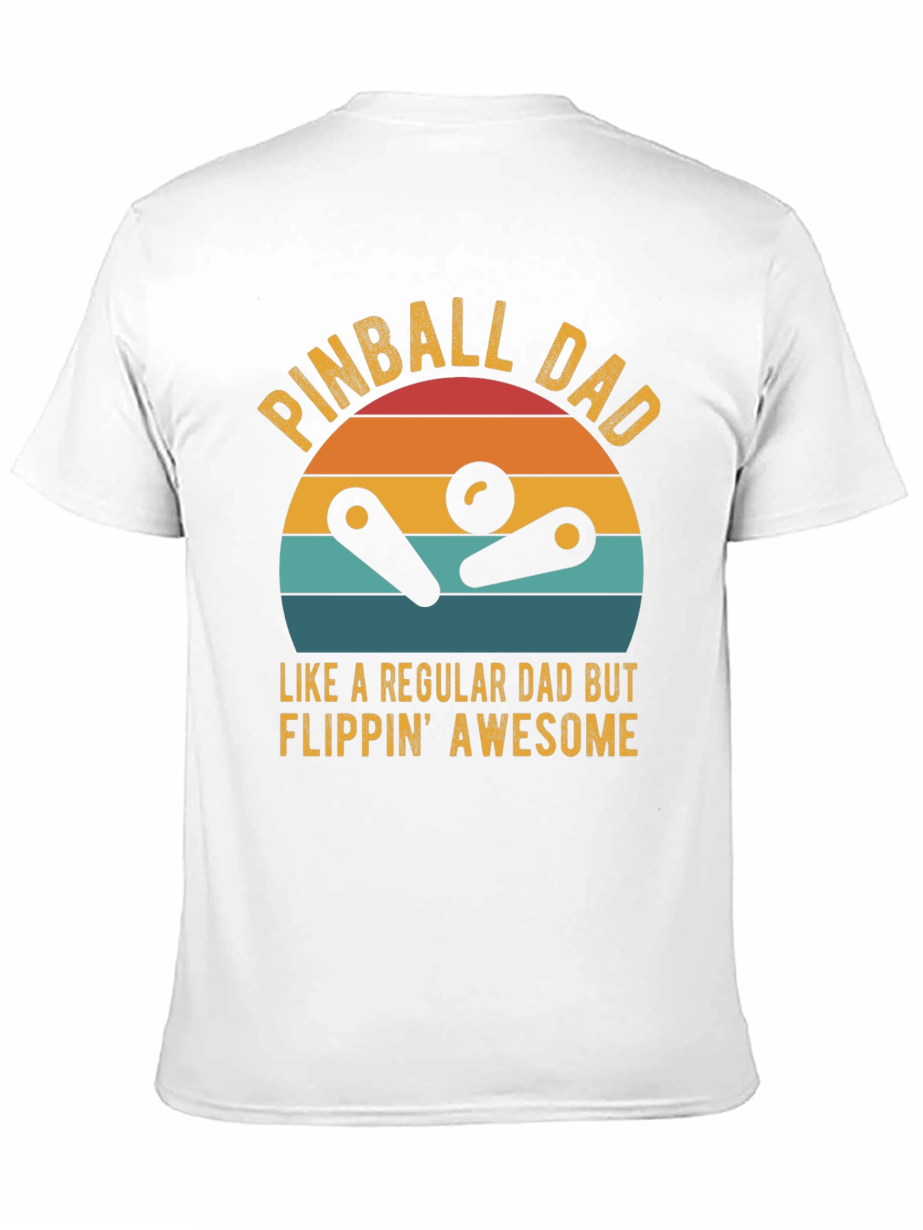 Pinball Dad Graphic T-Shirt - Flippin Awesome Tee