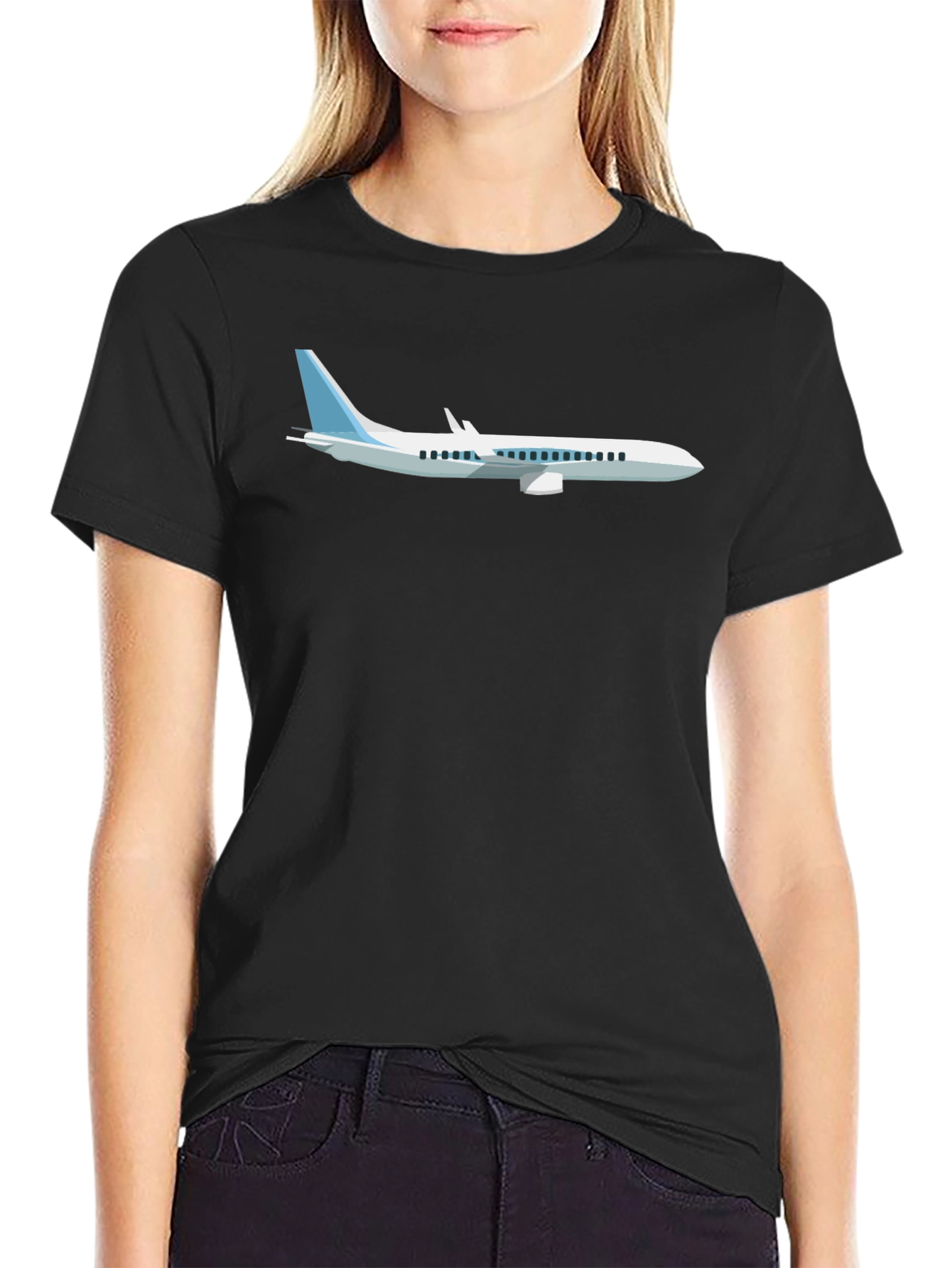 Airplane Graphic Tee - Fly High in Style