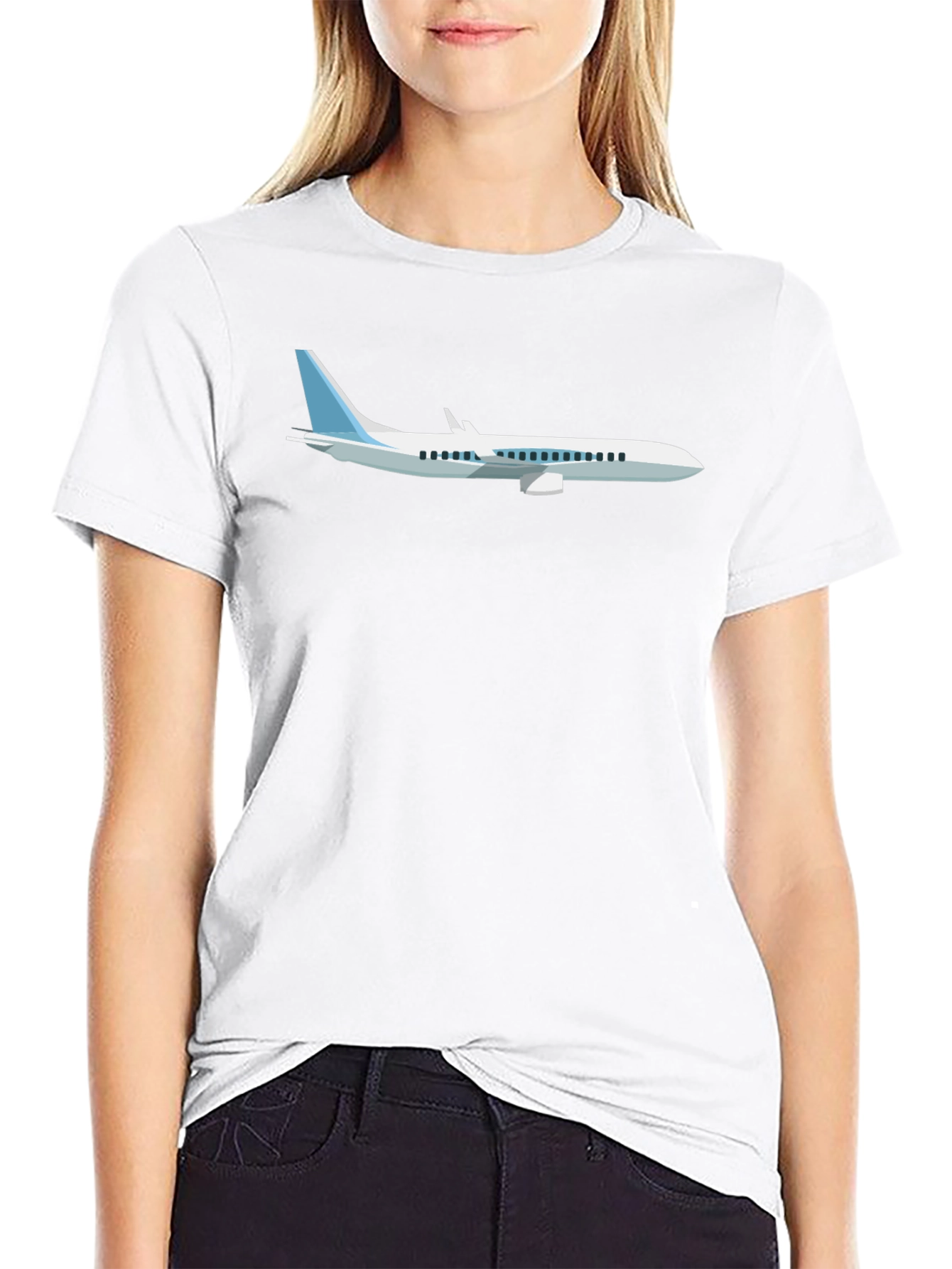 Airplane Graphic Tee - Fly High in Style