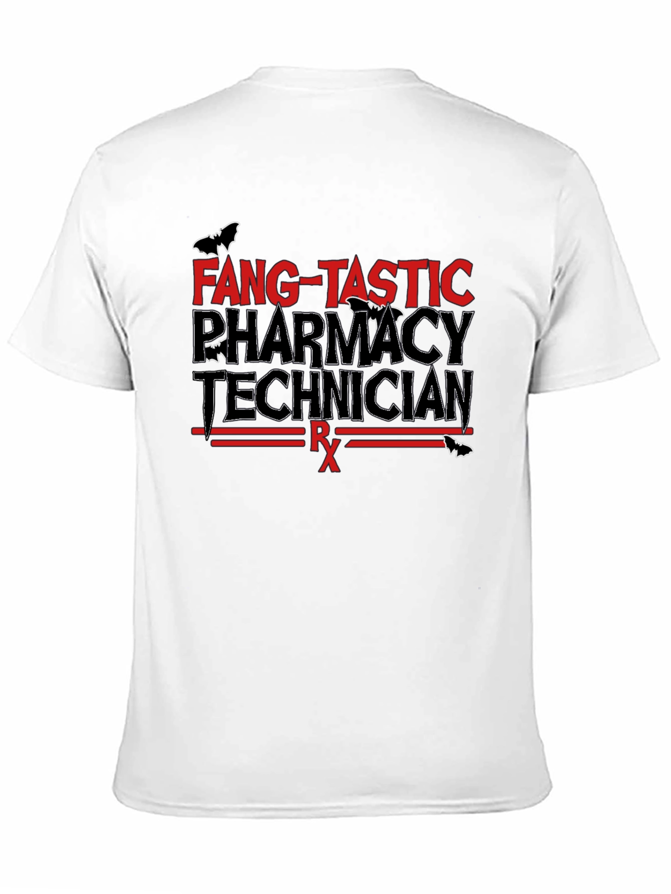 Fang-tastic Pharmacy Technician Halloween T-Shirt