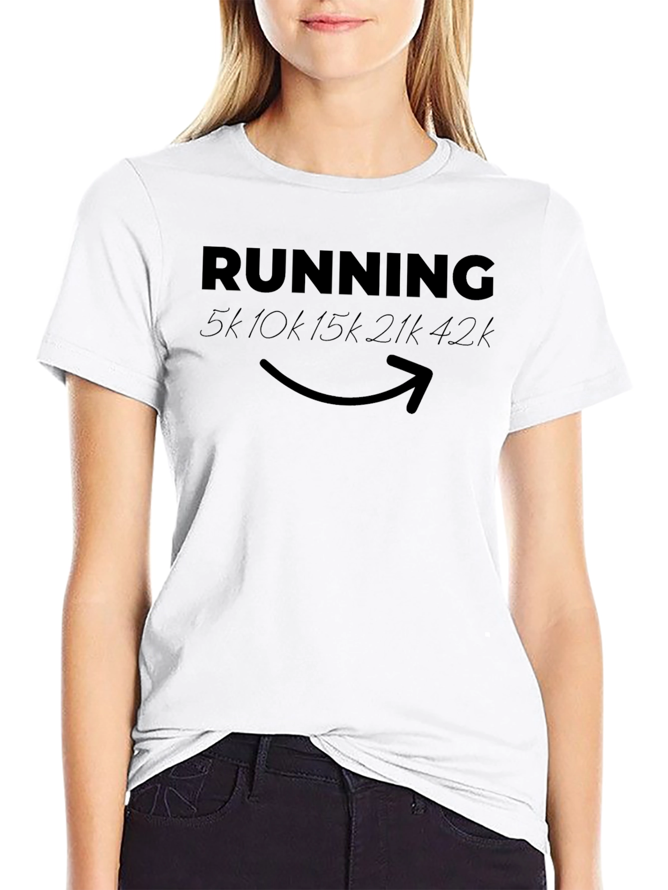 Running Progression Black T-Shirt