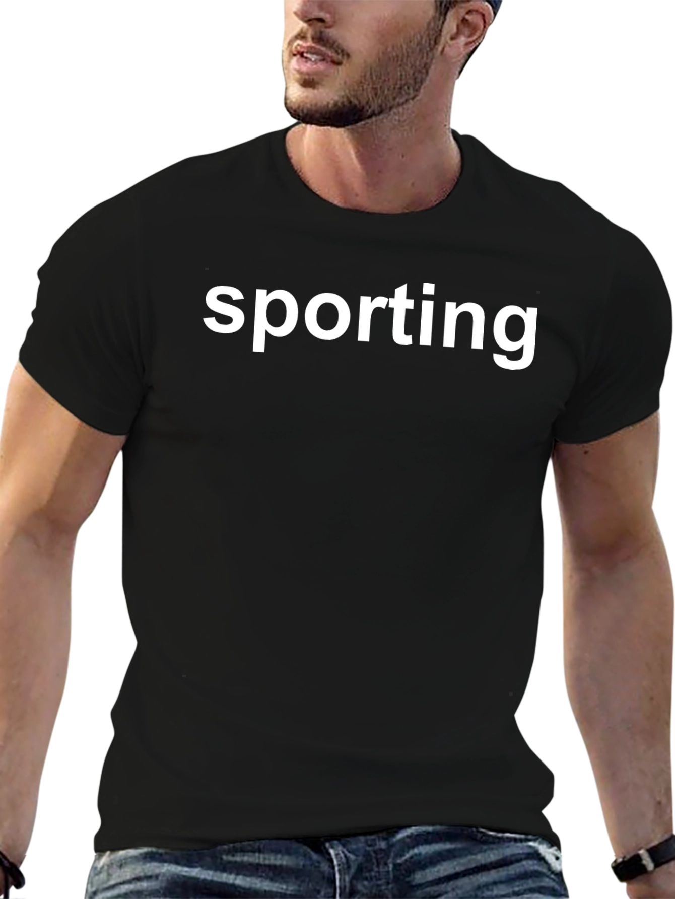 Sporting Black T-Shirt