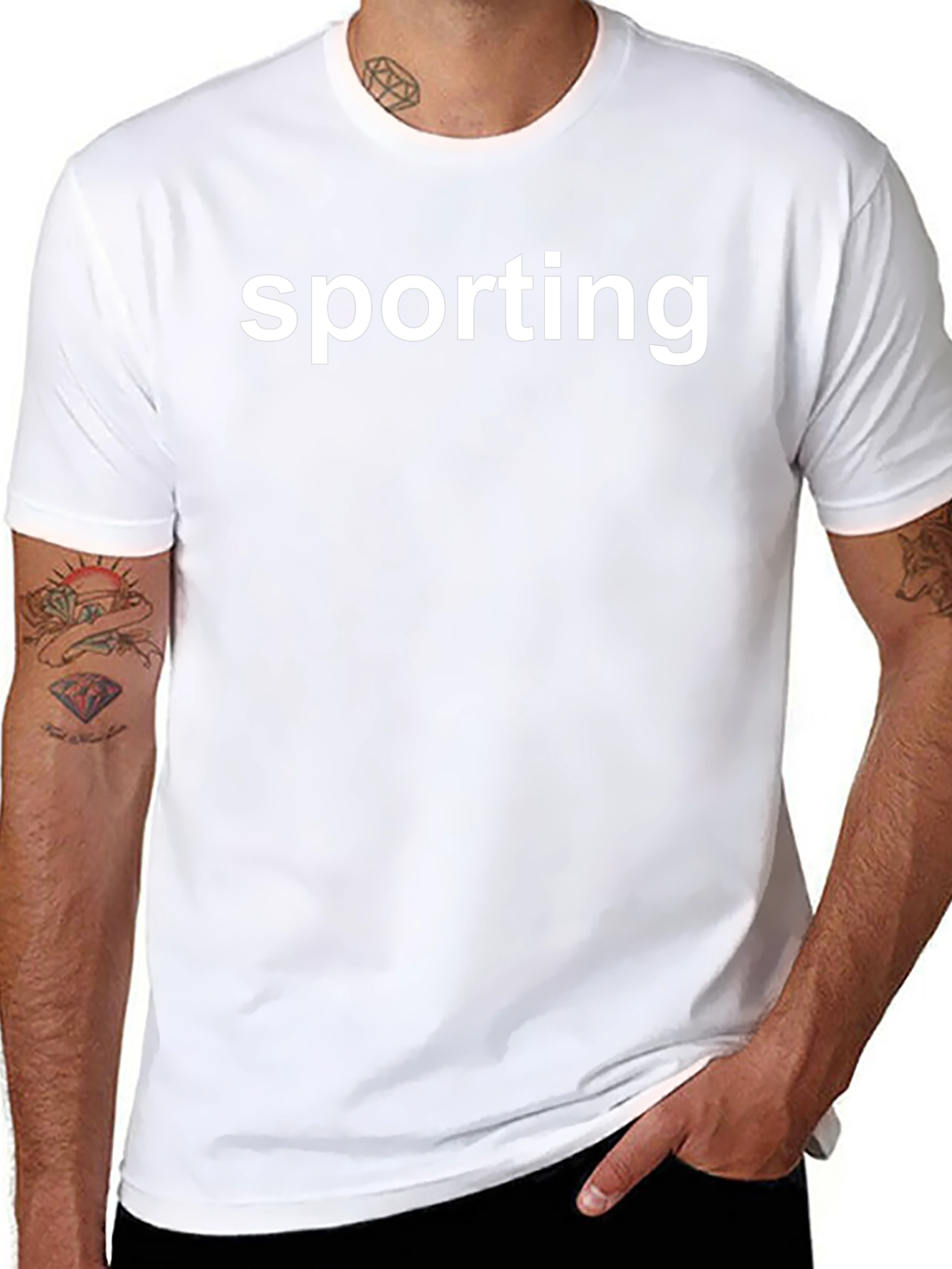 Sporting Black T-Shirt