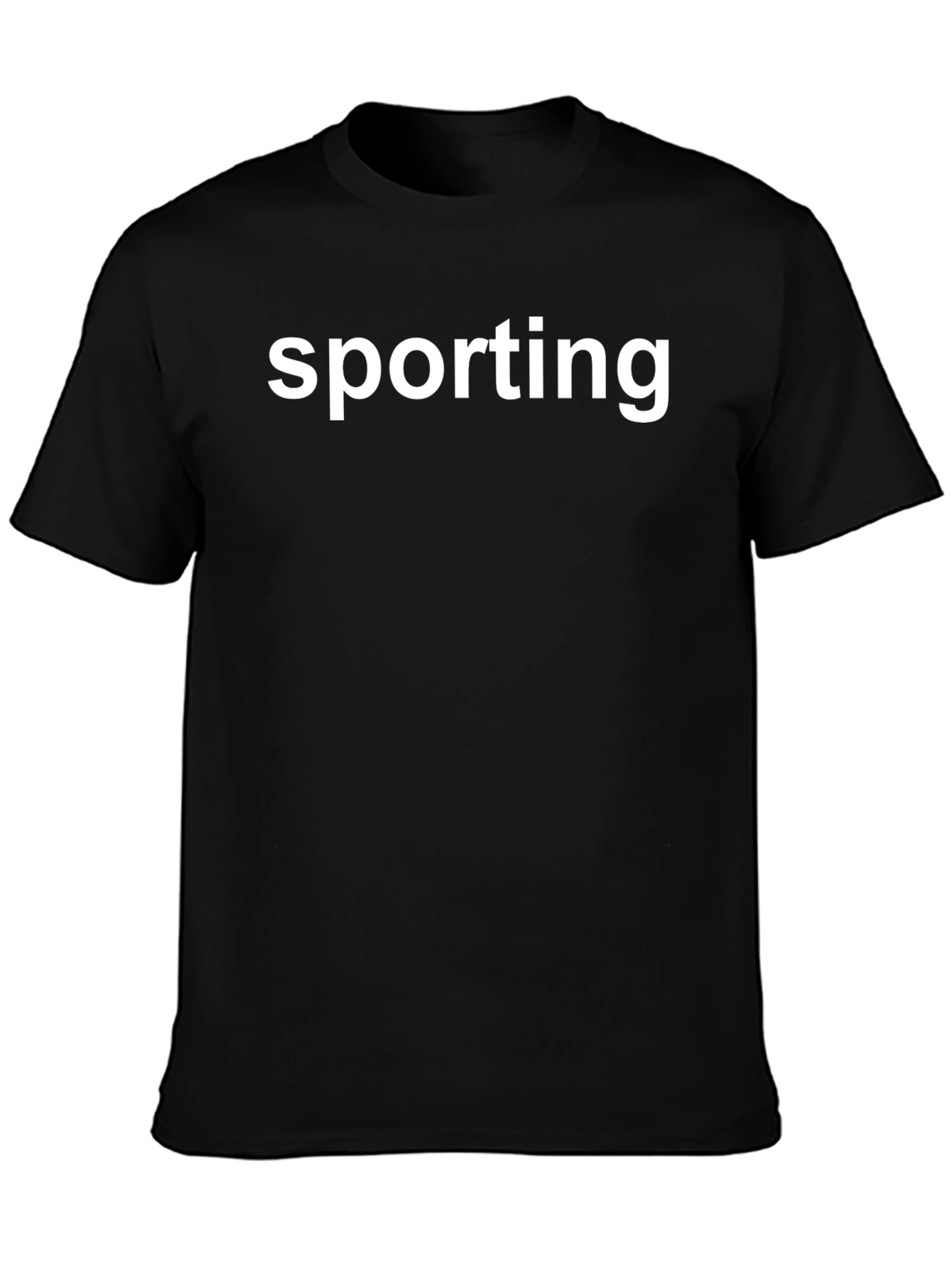 Sporting Black T-Shirt