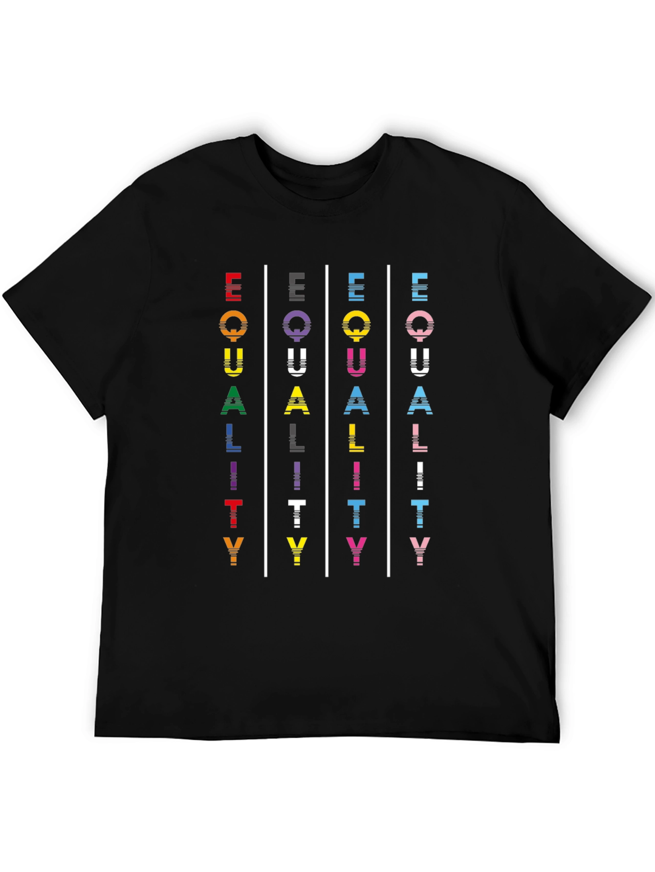 Equality Rainbow T-Shirt - Pride Unisex Tee