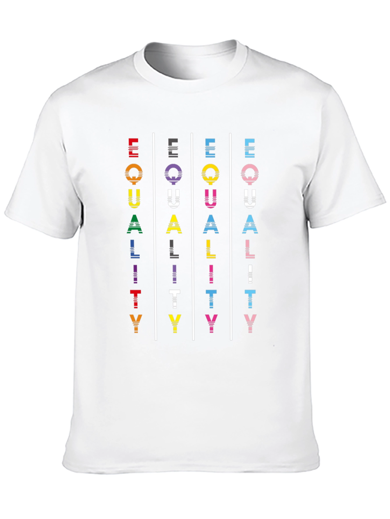 Equality Rainbow T-Shirt - Pride Unisex Tee