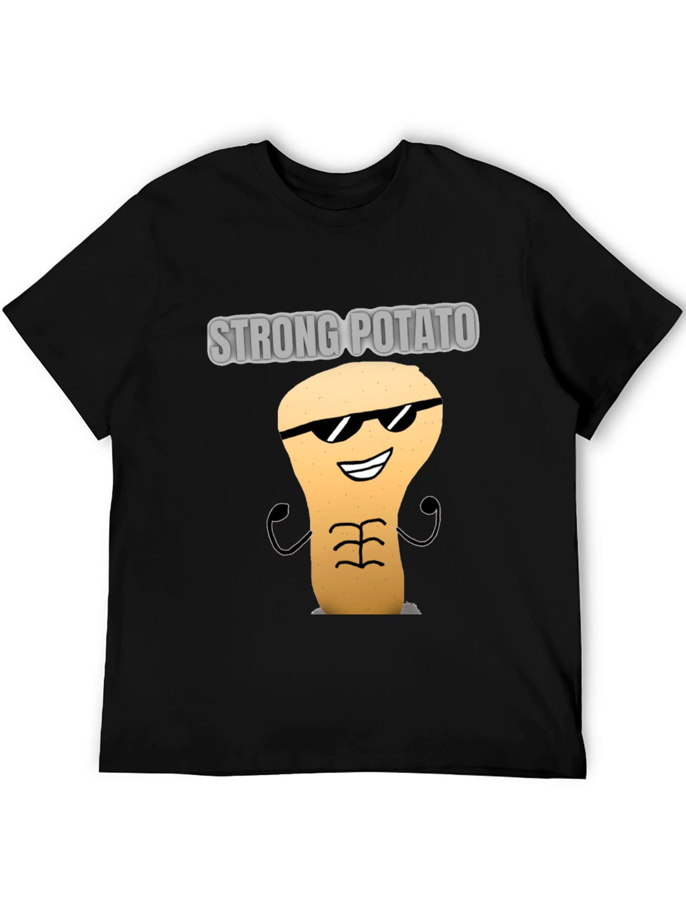 Strong Potato Graphic T-Shirt