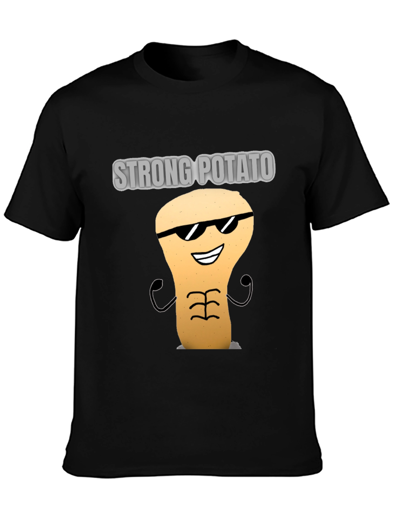 Strong Potato Graphic T-Shirt