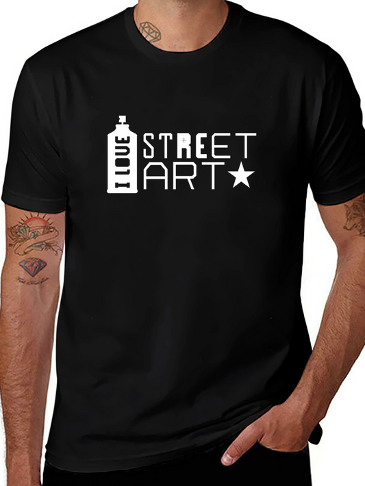 I Love Street Art T-Shirt - Urban Style