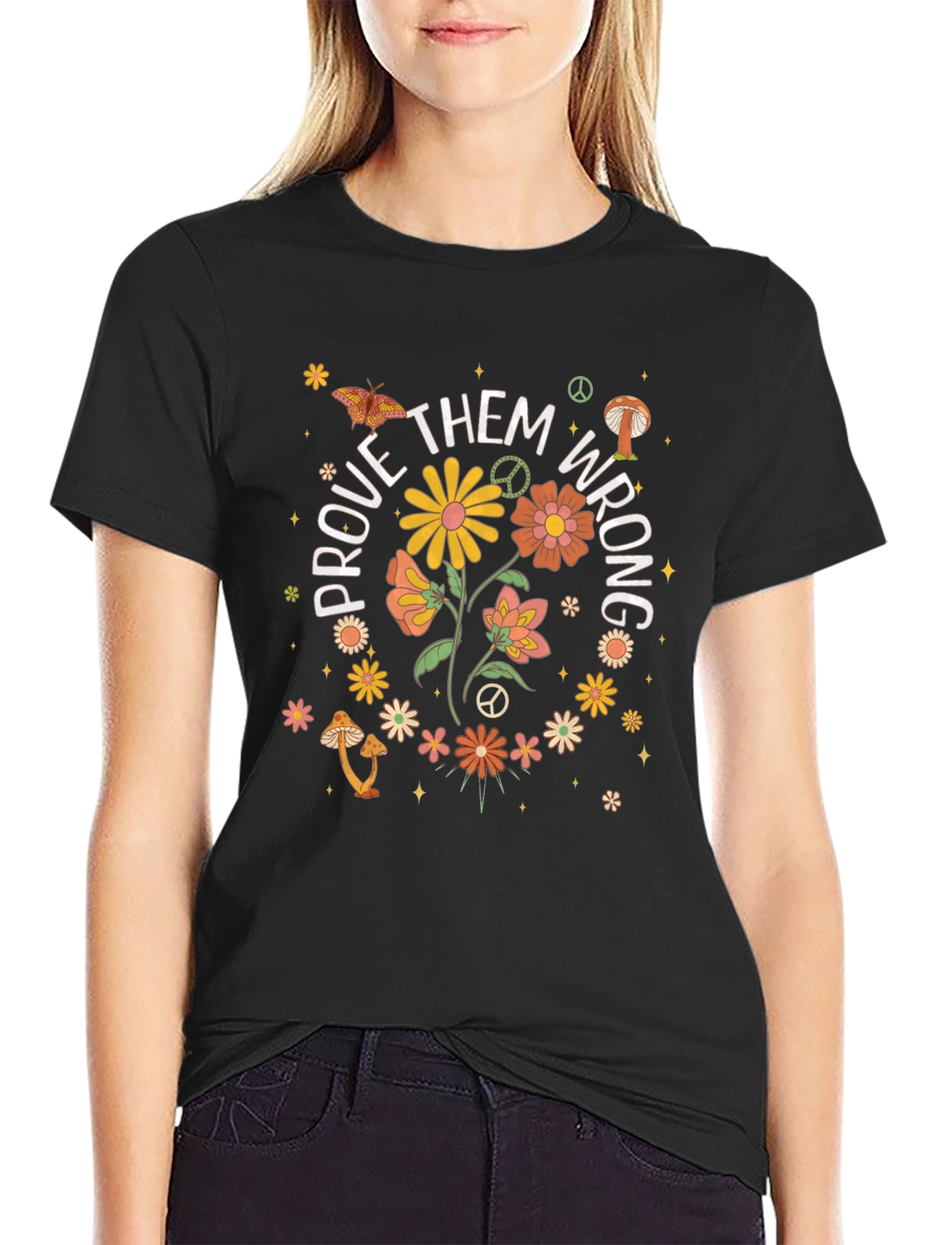 Groovy Prove Them Wrong Graphic T-Shirt