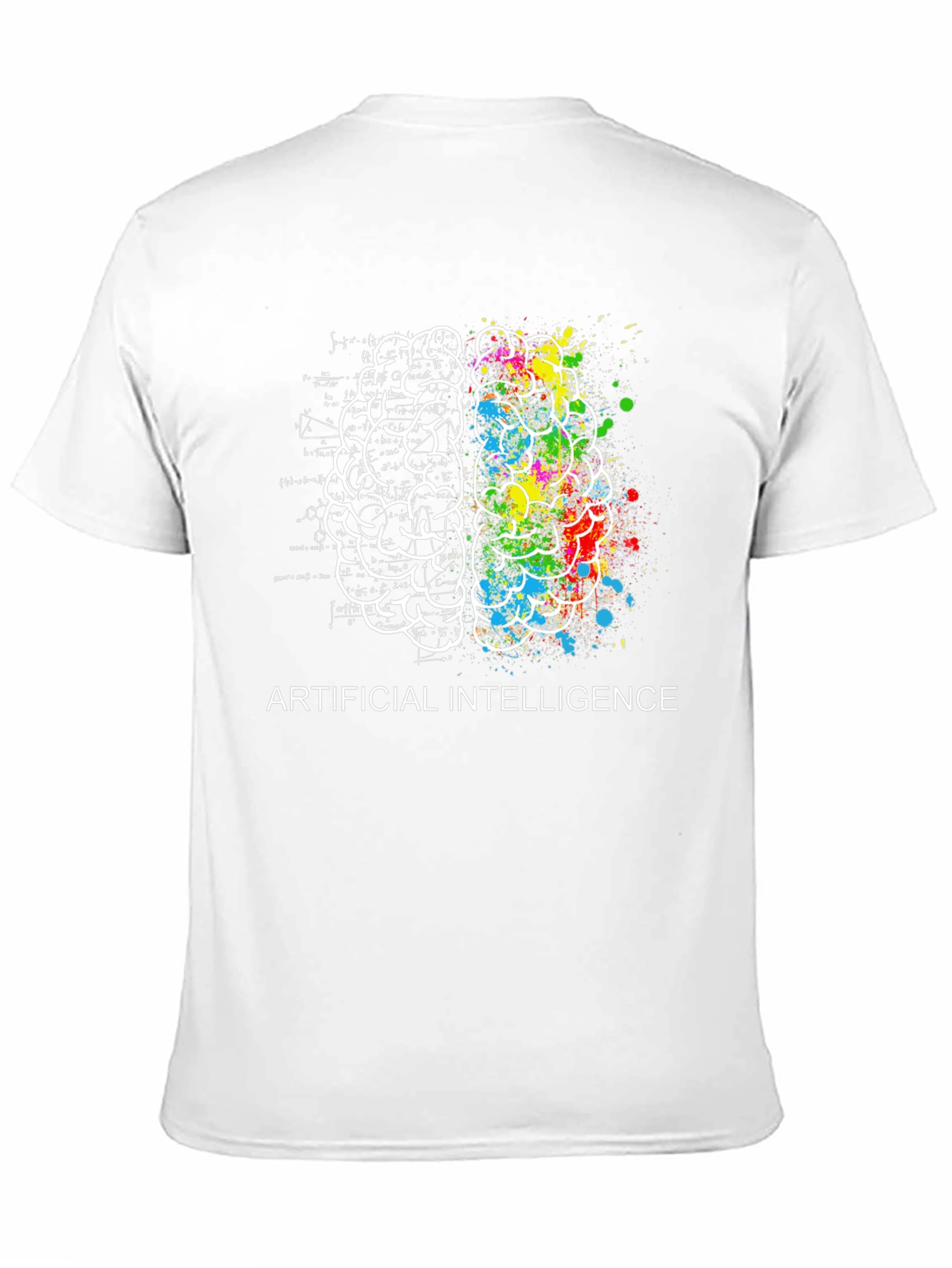 AI Brain T-Shirt - Science & Art