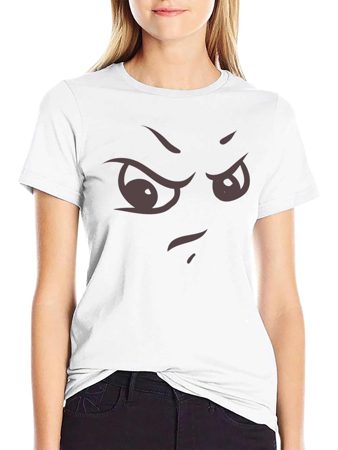 Angry Eyes Graphic T-Shirt - Unique Design