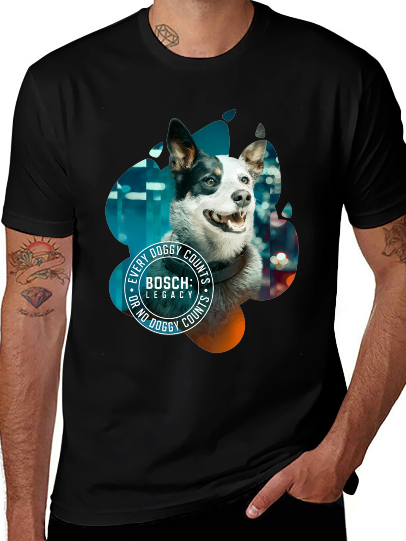 Bosch Legacy Dog T-Shirt - Every Doggy Counts