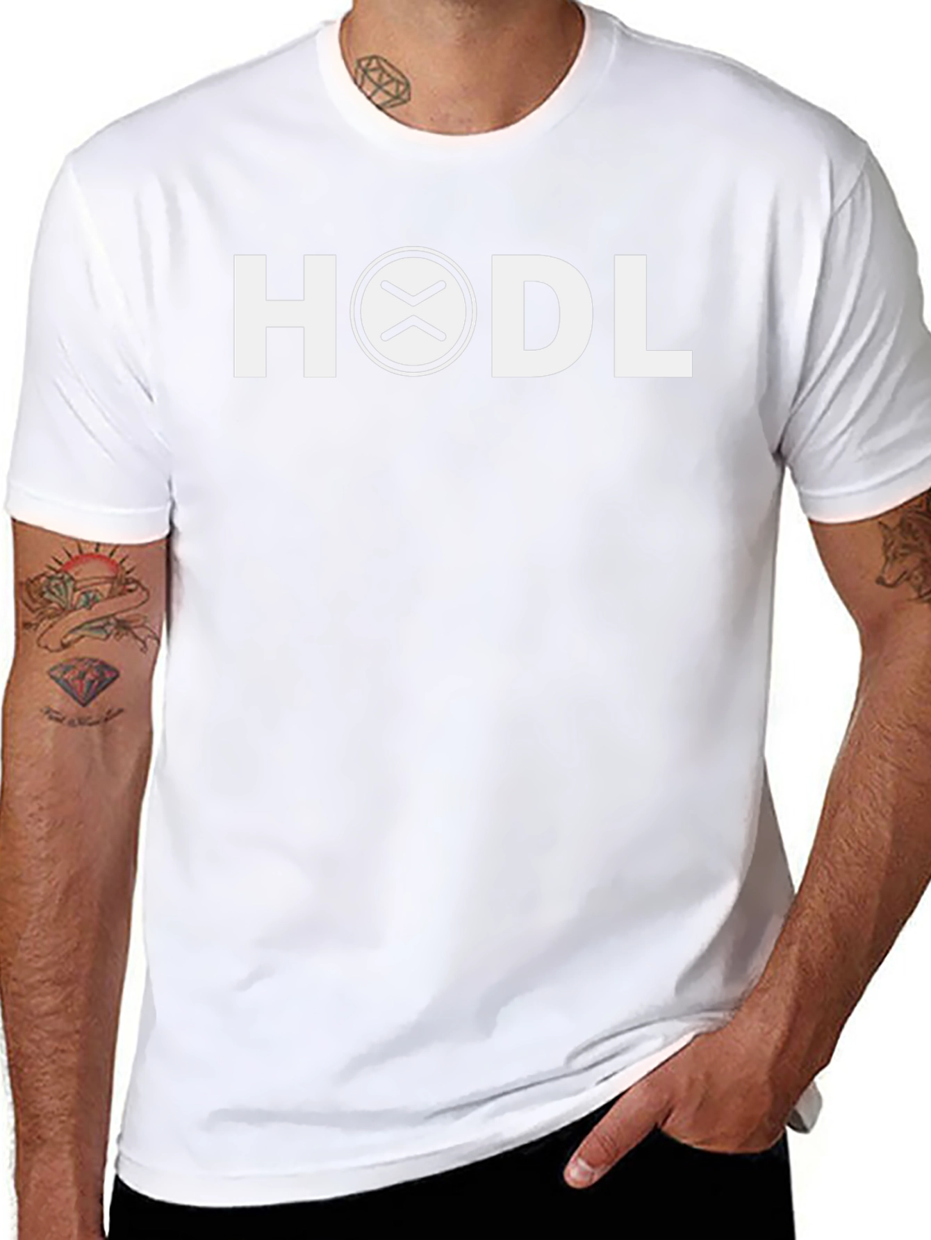 HODL Crypto Black T-Shirt