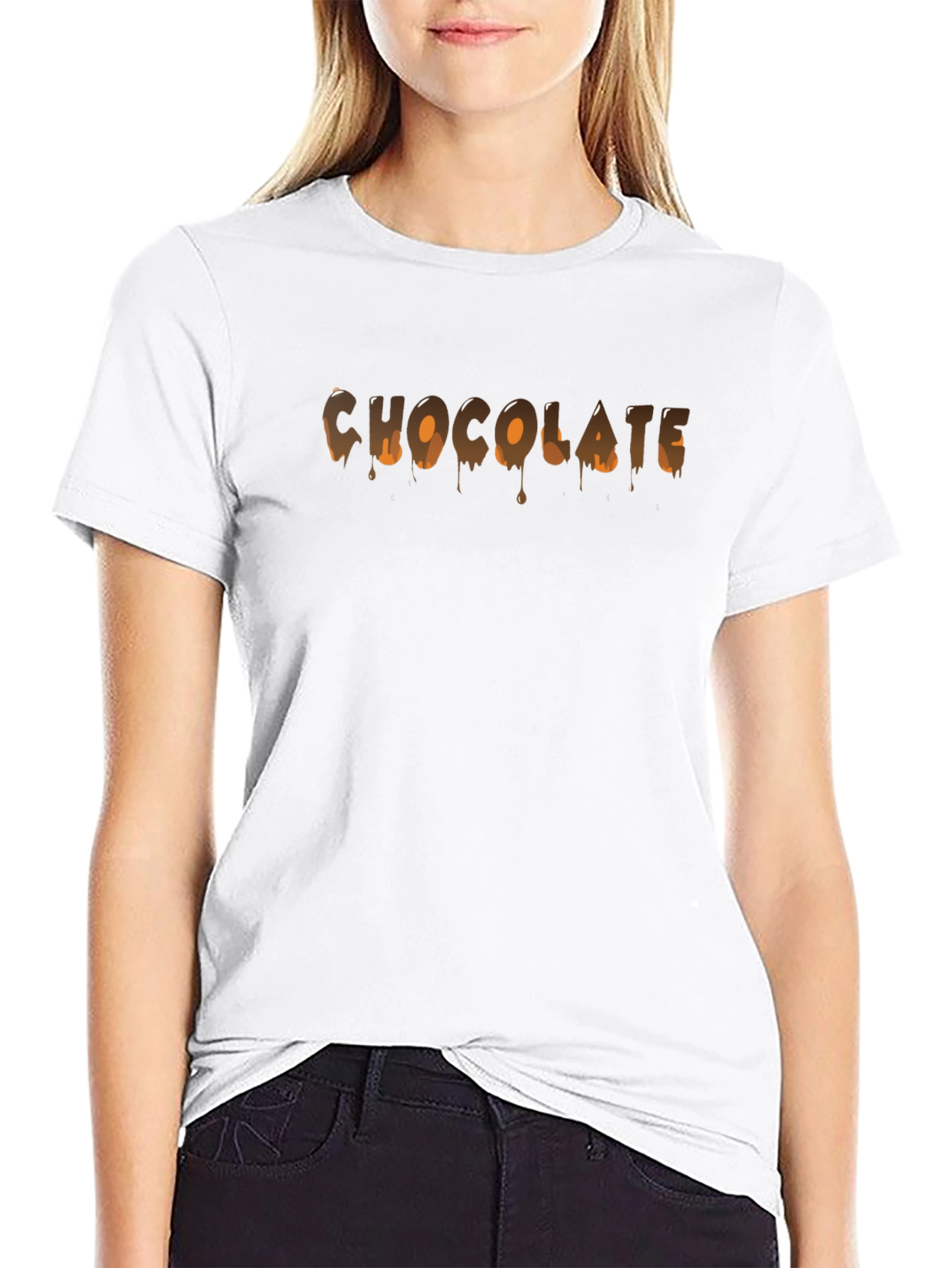 Chocolate Drip T-Shirt - Unique Graphic Tee