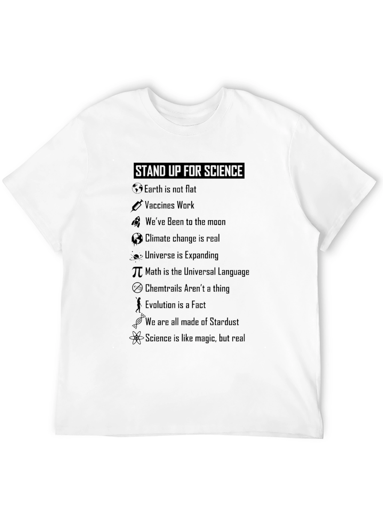 Stand Up For Science Graphic T-Shirt