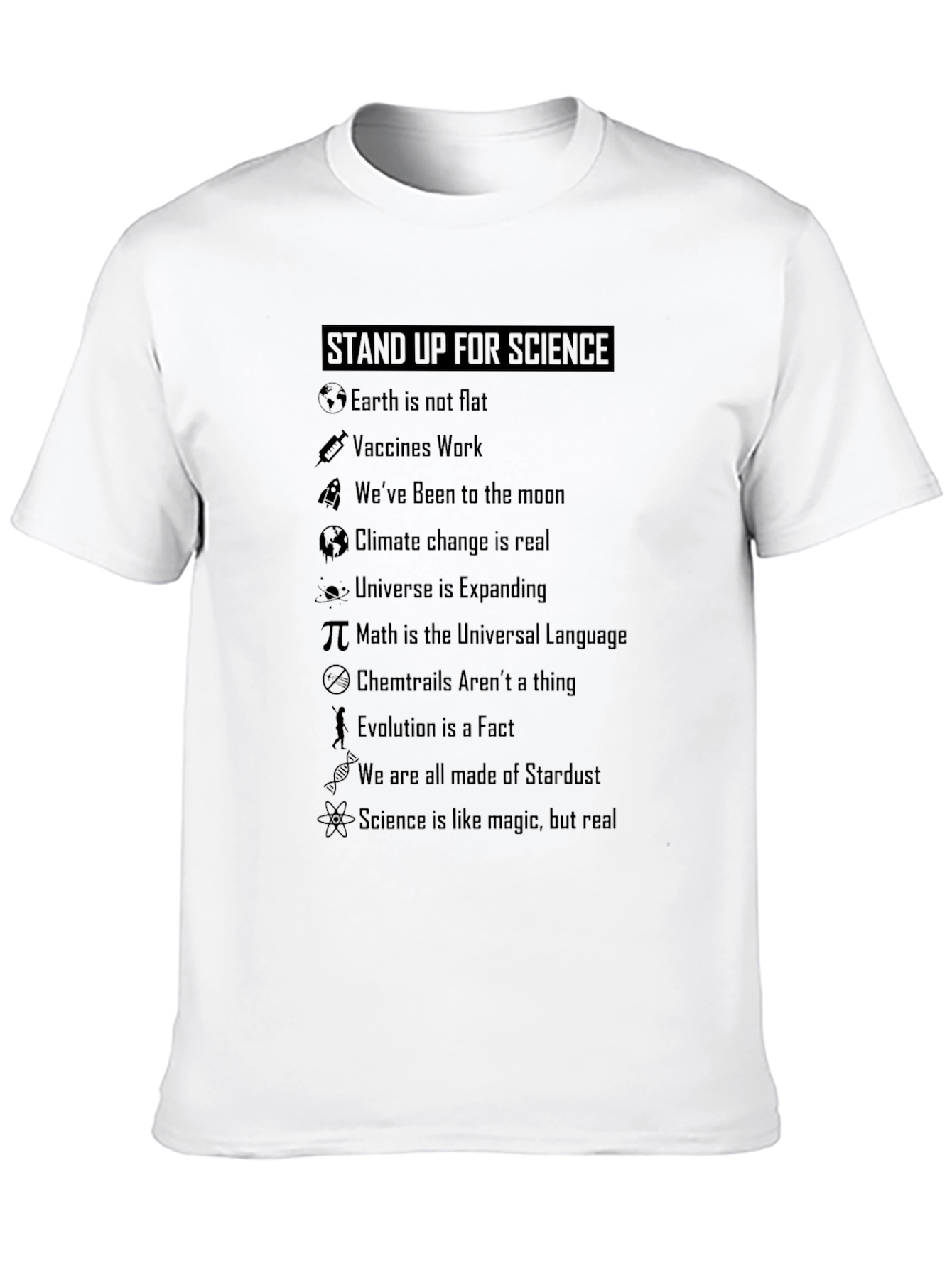 Stand Up For Science Graphic T-Shirt