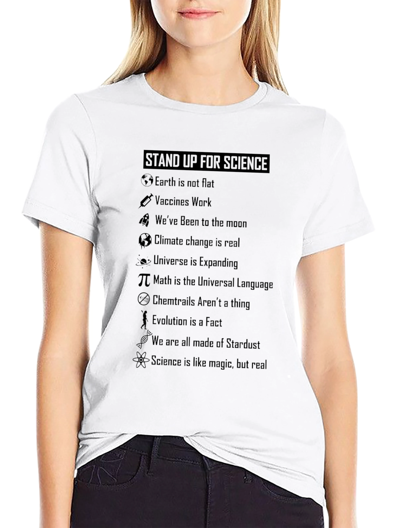Stand Up For Science Graphic T-Shirt