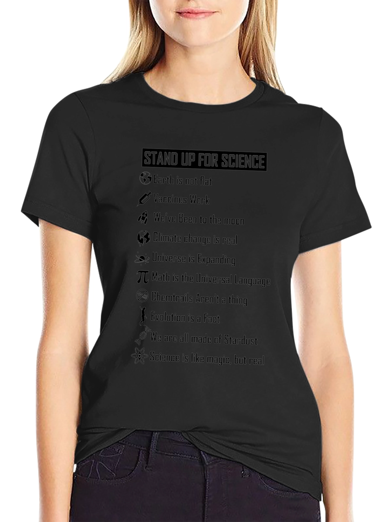 Stand Up For Science Graphic T-Shirt