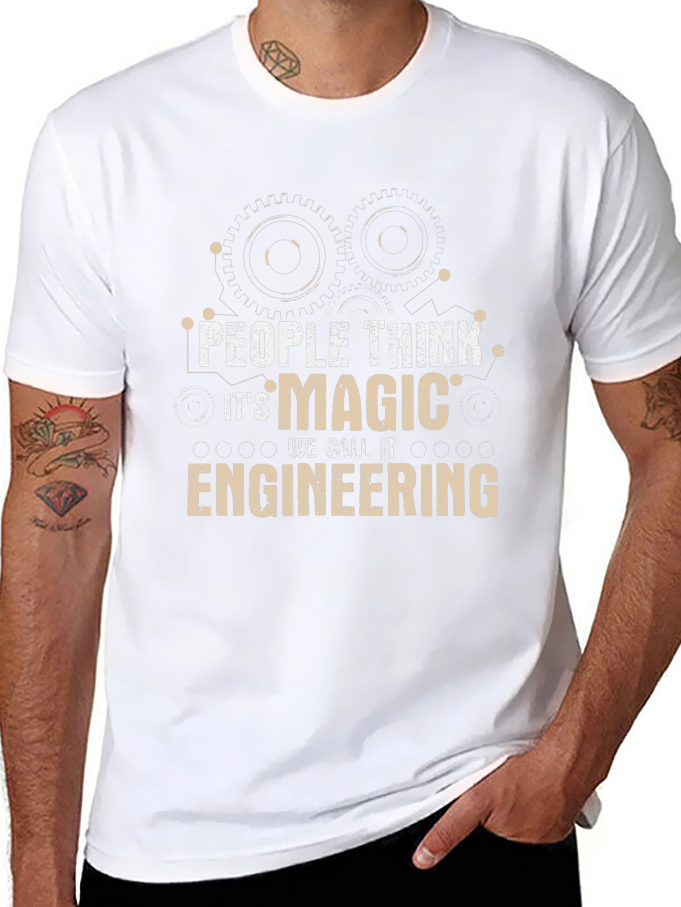 Engineer Magic T-Shirt - Funny Engineering Gift Tee