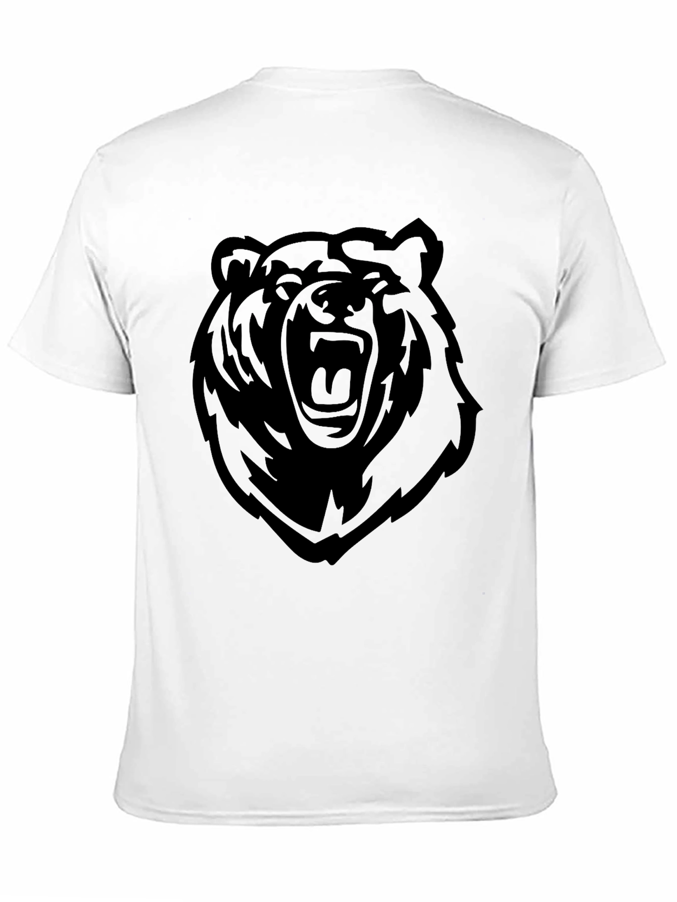 Bold Bear Graphic Tee - Mens Black T-Shirt