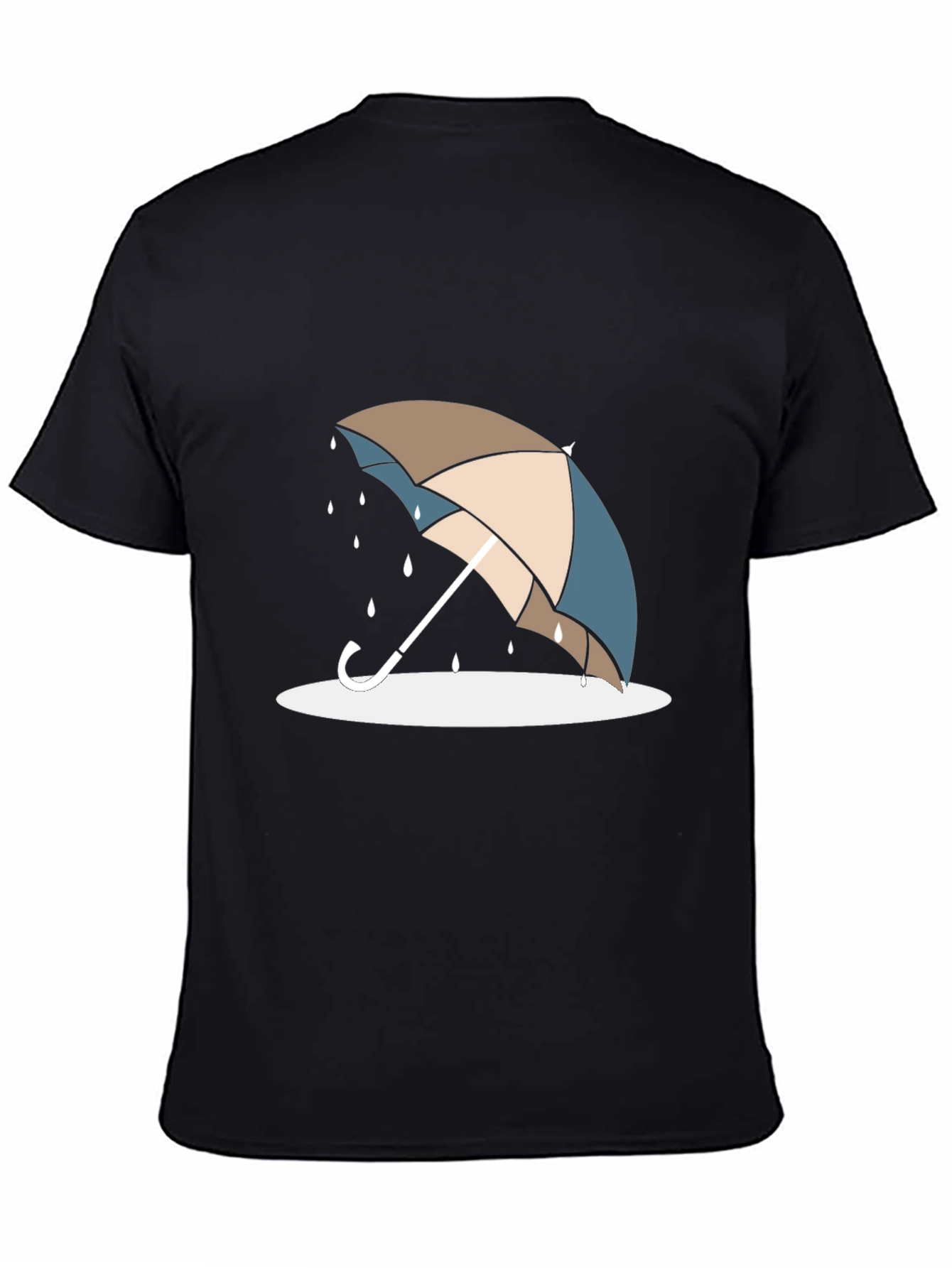 Umbrella Graphic Tee - Stylish Rain Protection