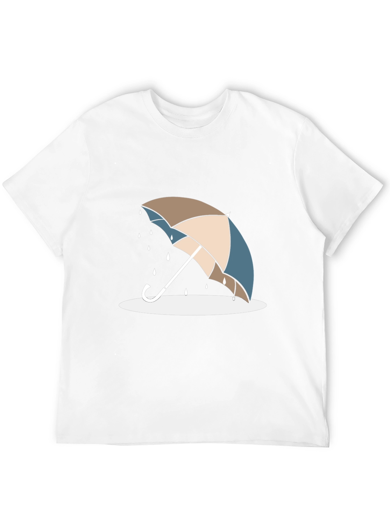 Umbrella Graphic Tee - Stylish Rain Protection