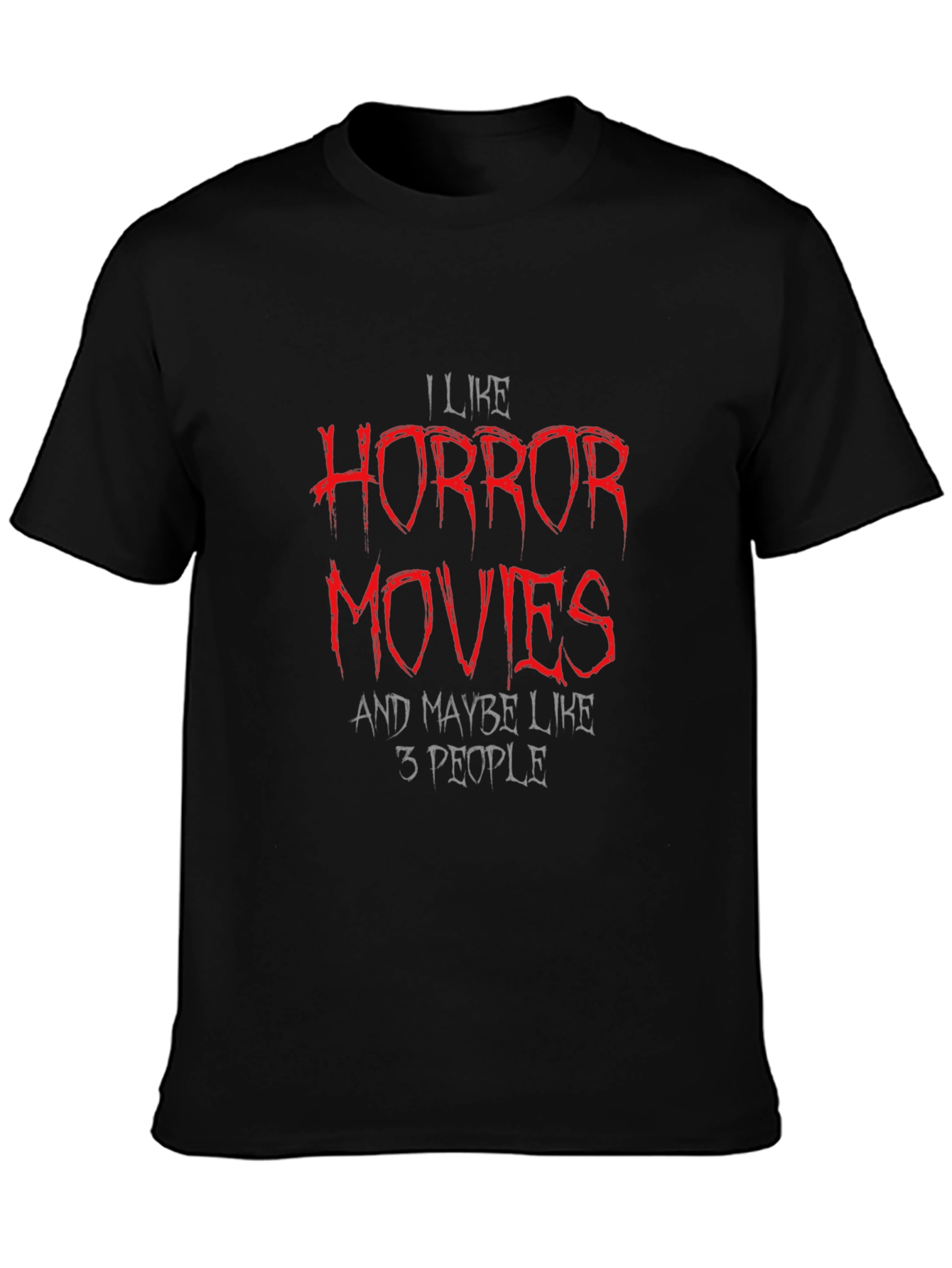 Horror Movie Lover T-Shirt - Introvert Design