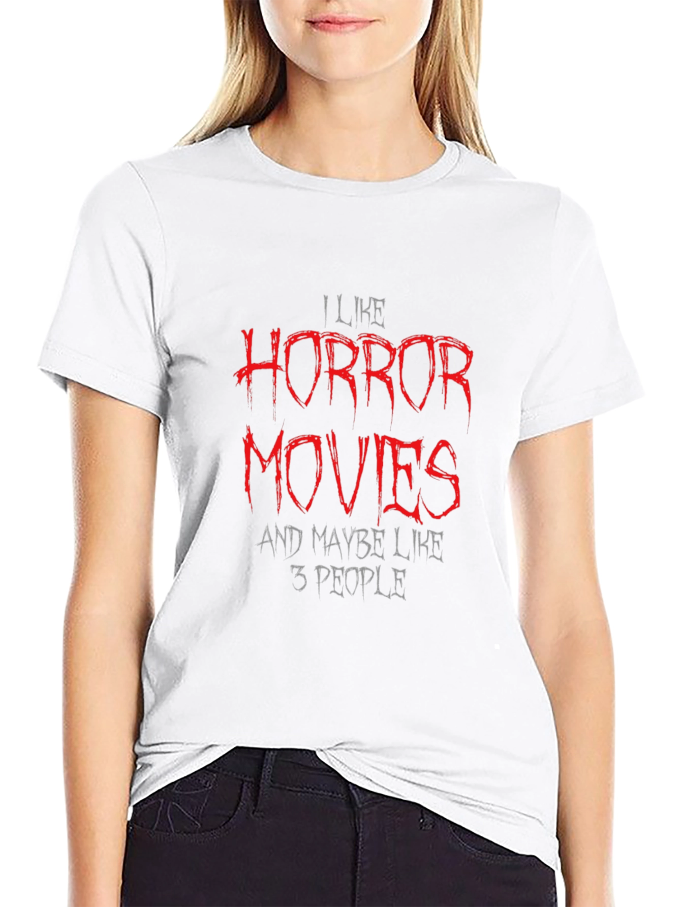 Horror Movie Lover T-Shirt - Introvert Design
