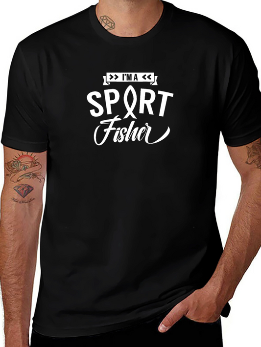 Im A Sport Fisher T-Shirt - Stylish Fishing Apparel