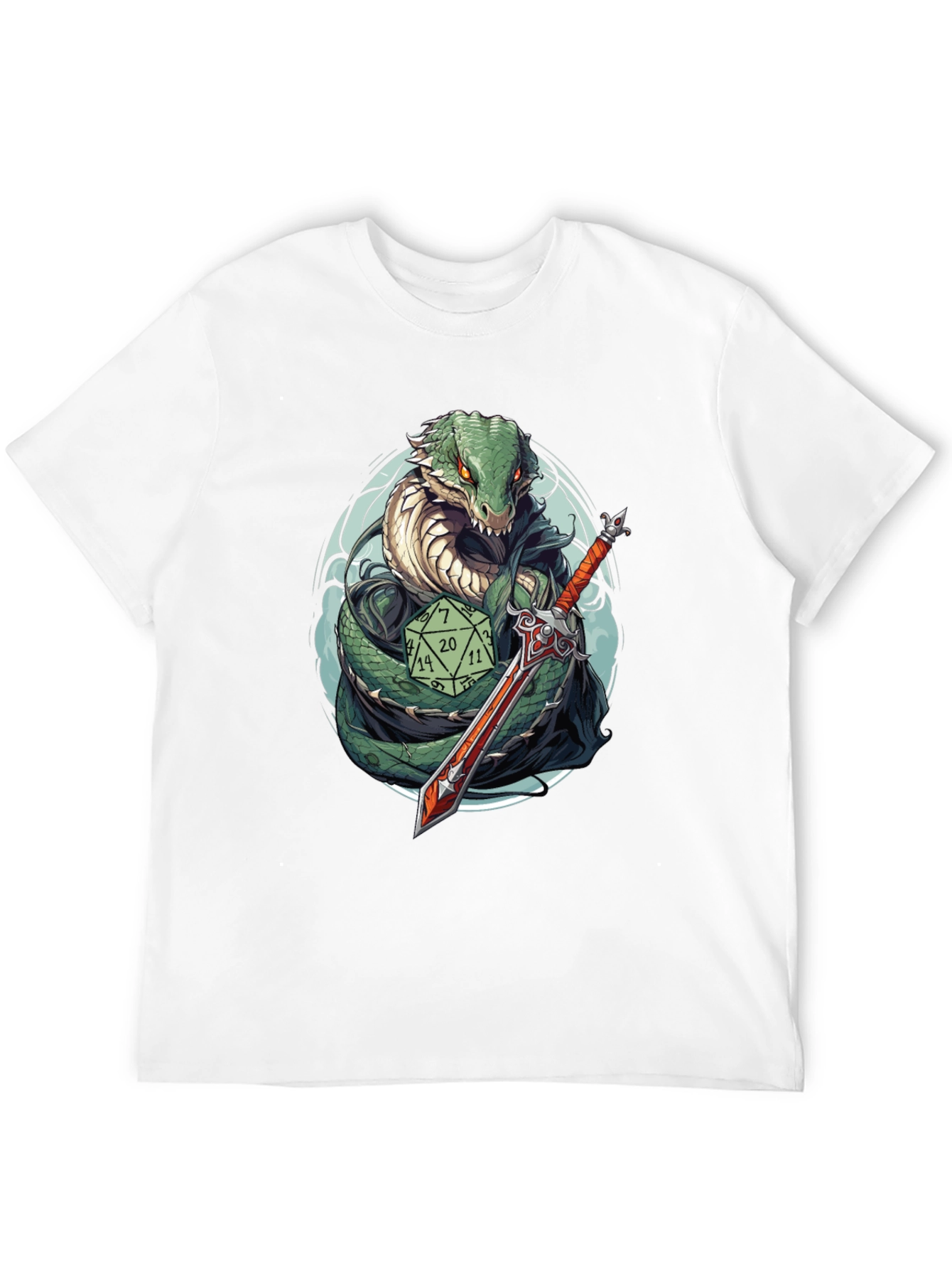 D&D Snake Warrior T-Shirt