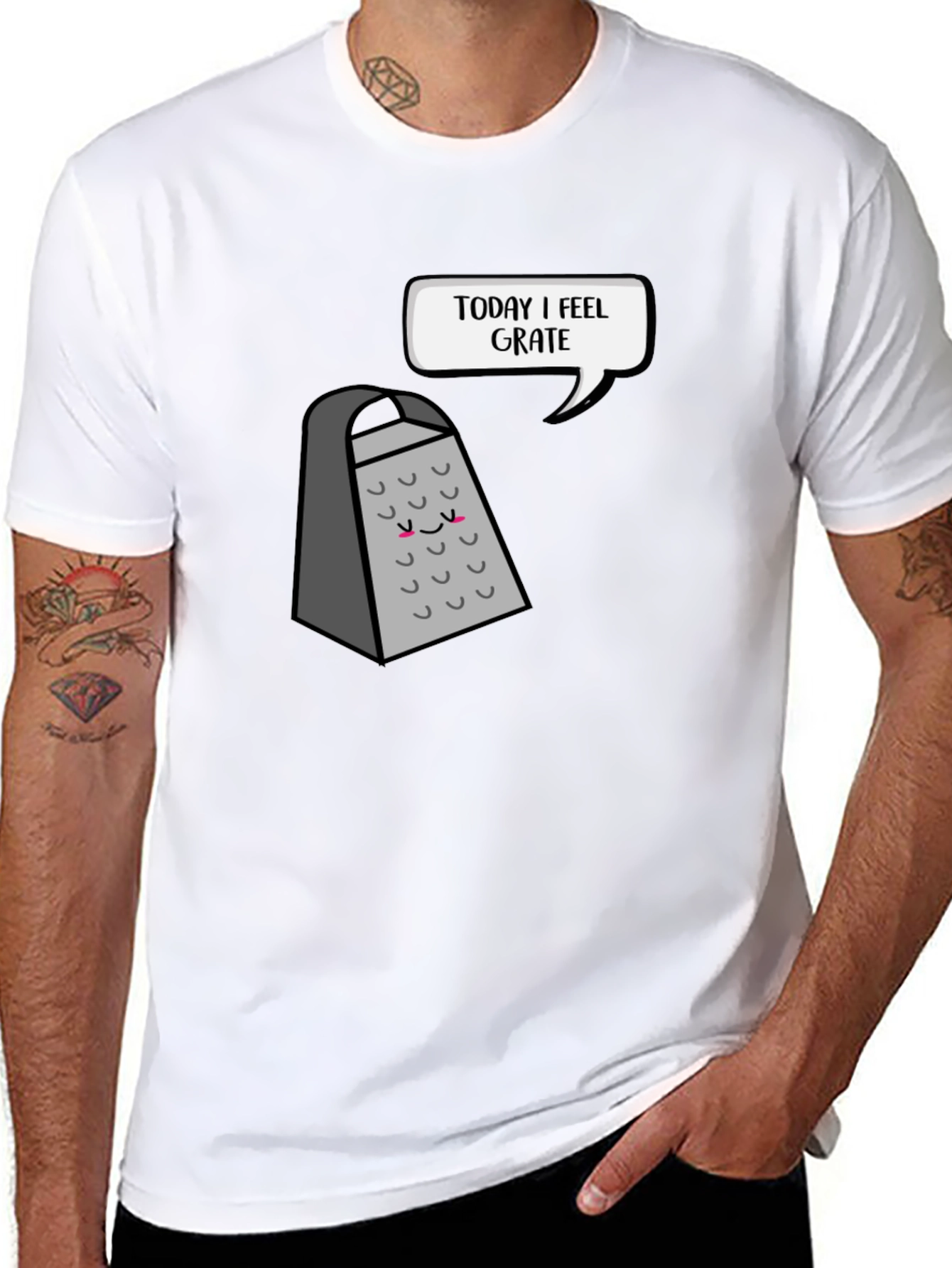 Funny Grater T-Shirt: Today I Feel Grate