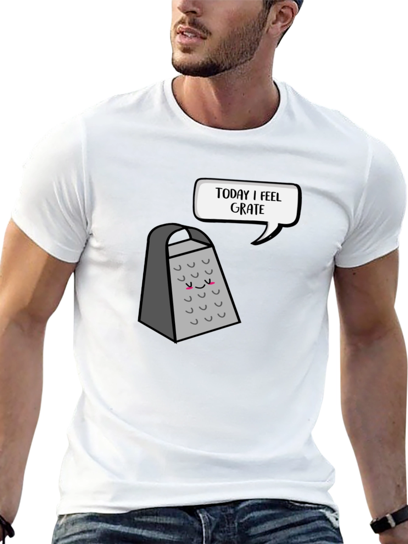 Funny Grater T-Shirt: Today I Feel Grate