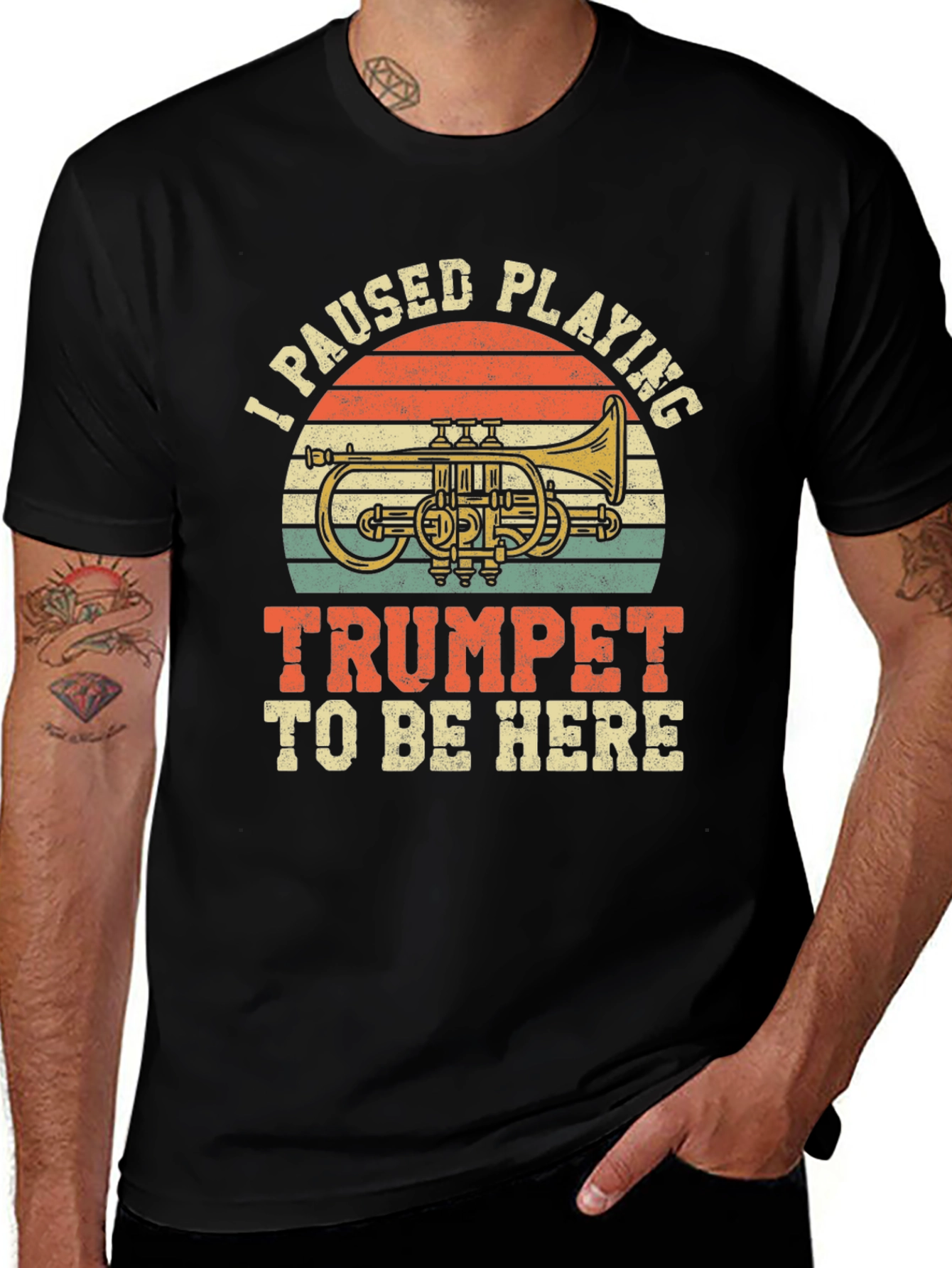 I Paused Playing Trumpet T-Shirt