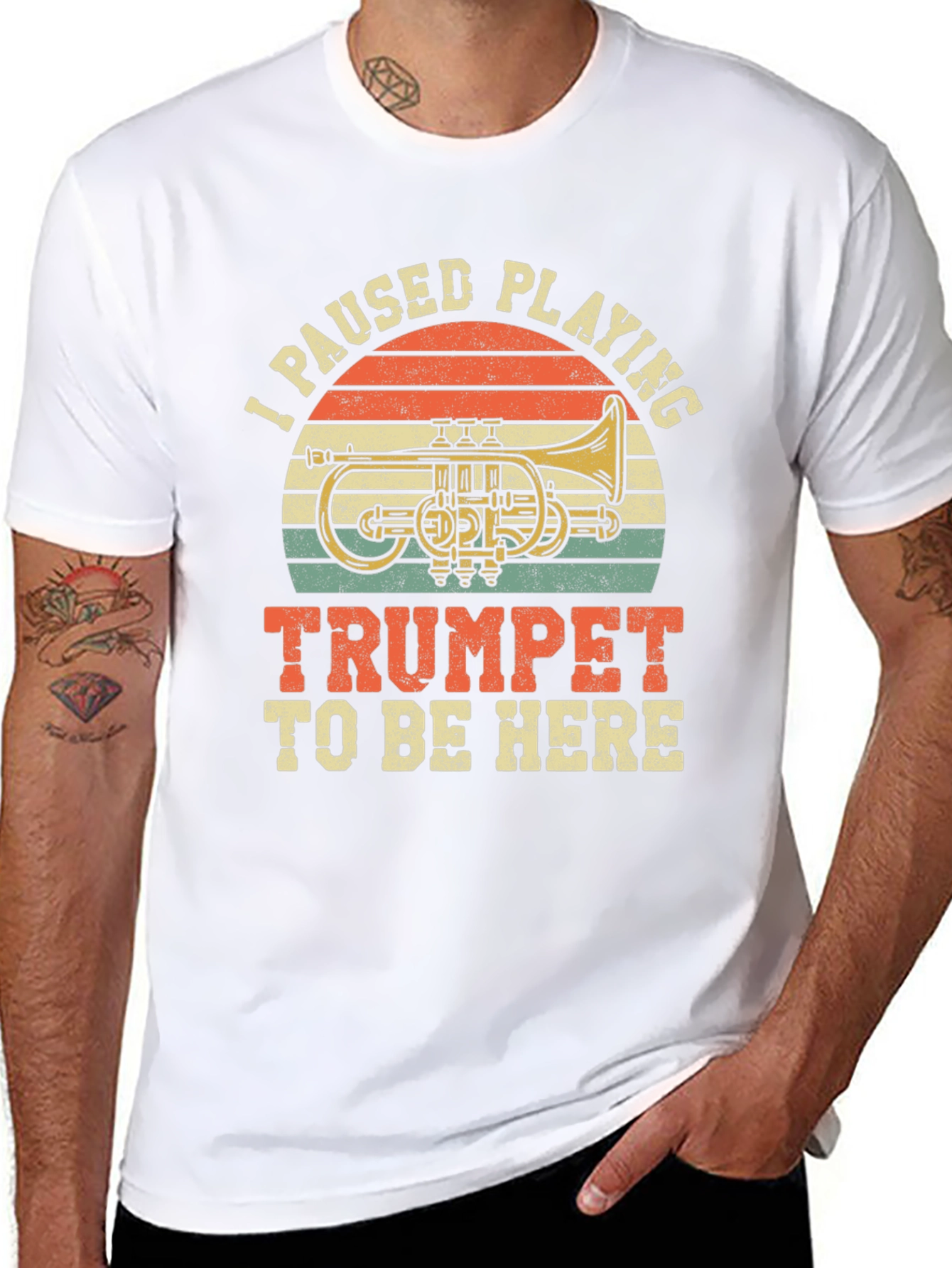 I Paused Playing Trumpet T-Shirt