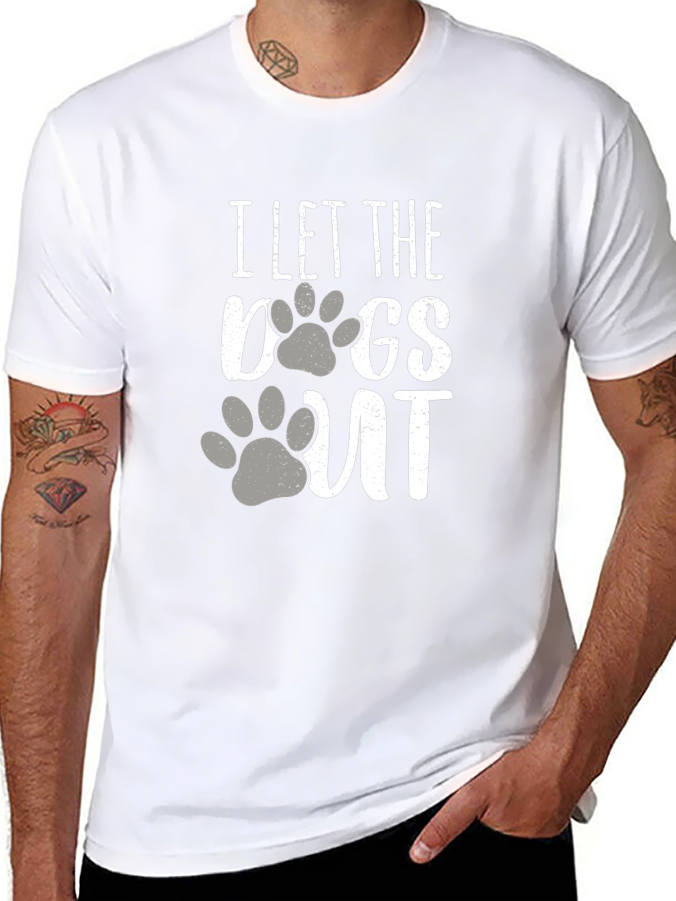 I Let the Dogs Out T-Shirt