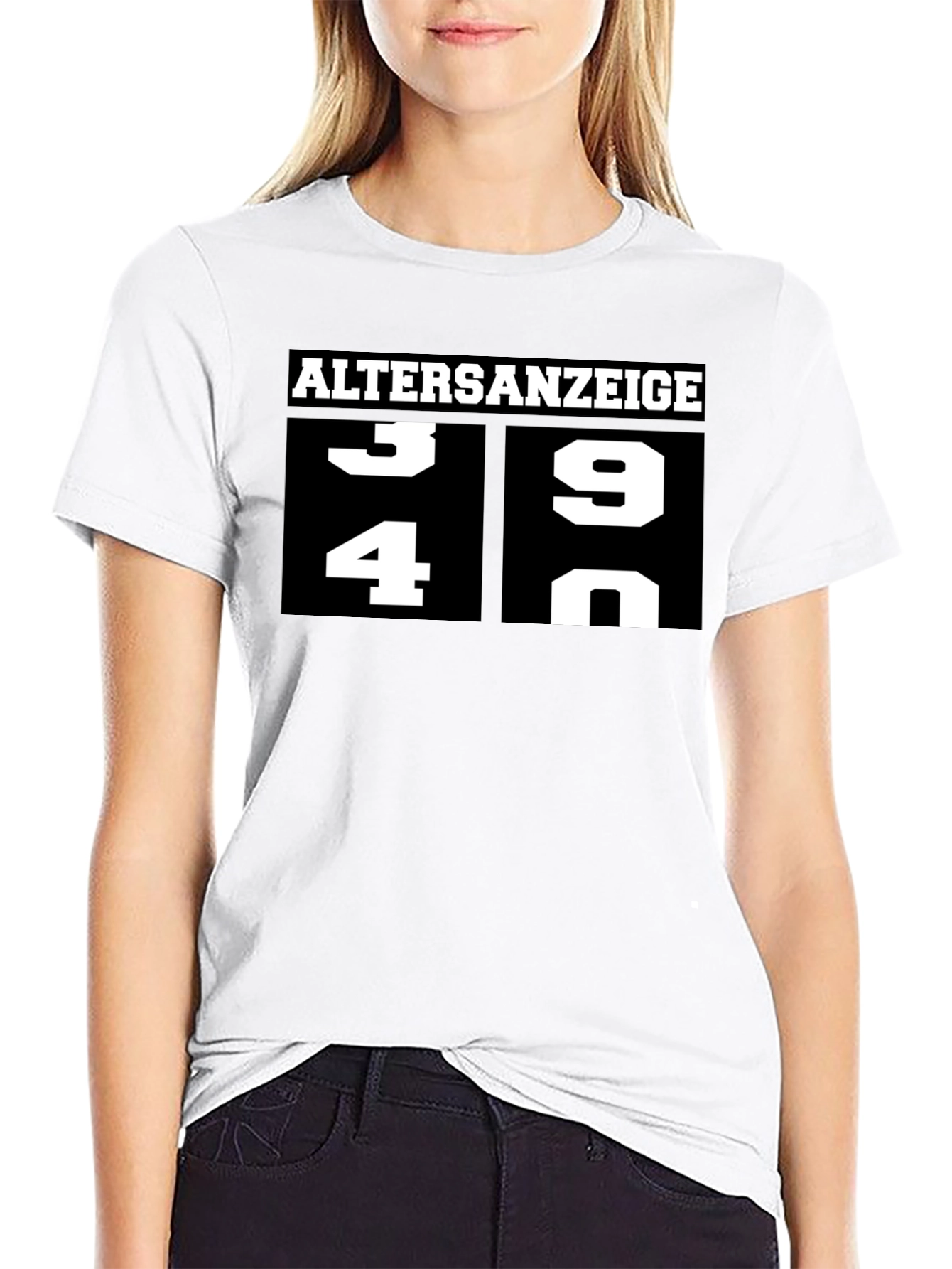 Funny Age Display Graphic T-Shirt