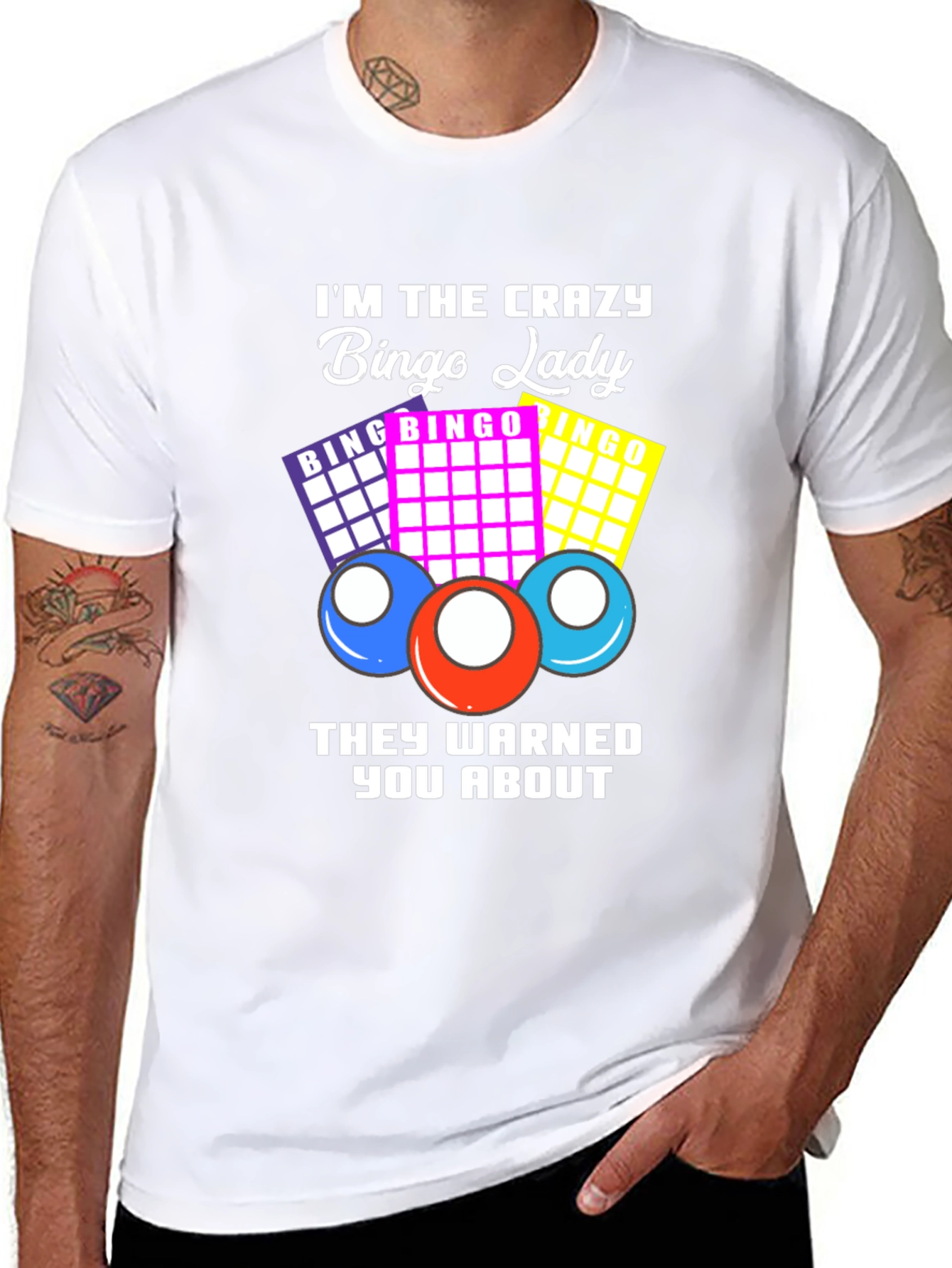Crazy Bingo Lady T-Shirt