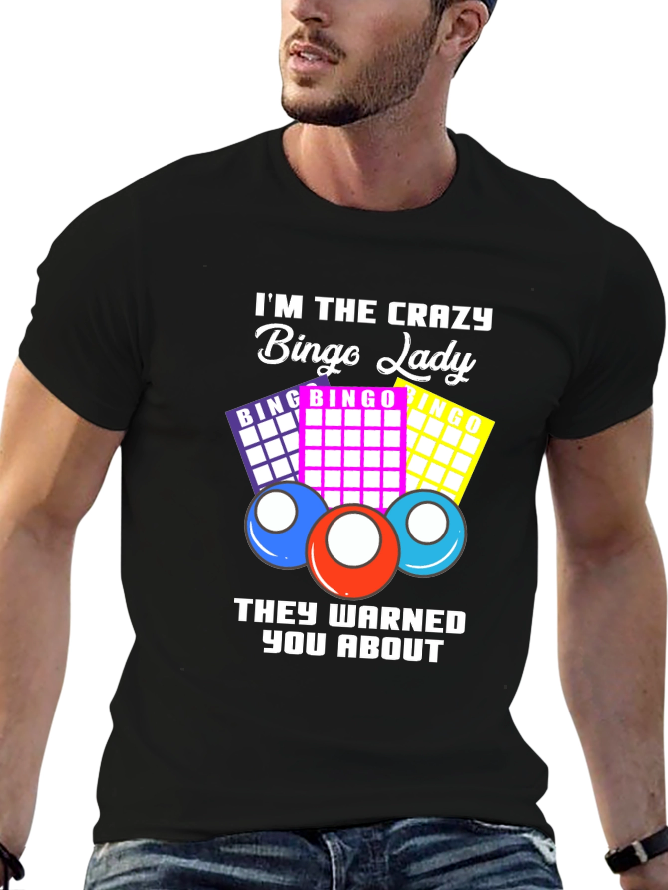 Crazy Bingo Lady T-Shirt