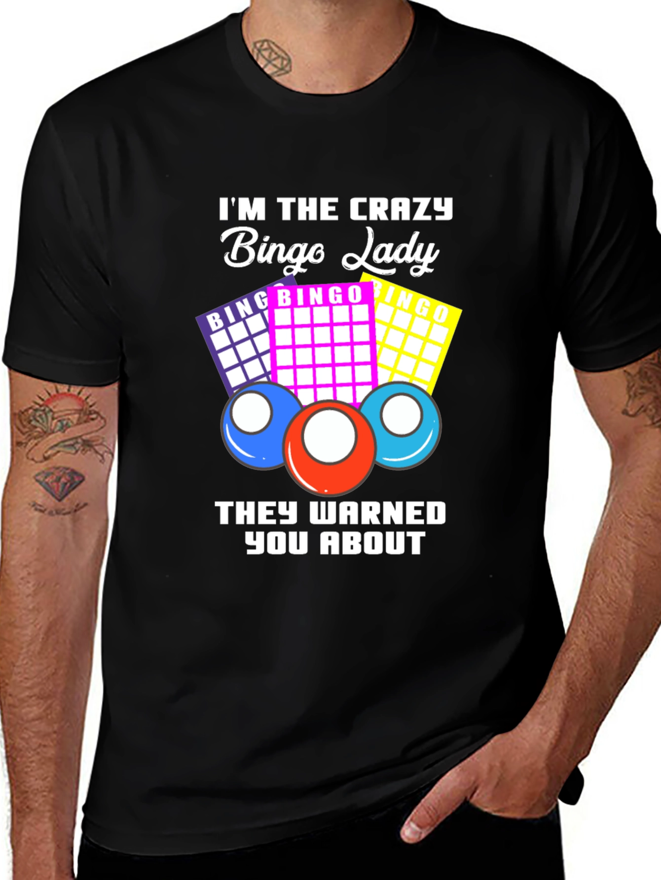 Crazy Bingo Lady T-Shirt