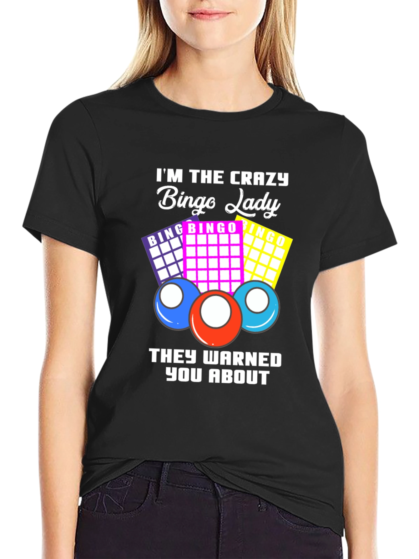 Crazy Bingo Lady T-Shirt