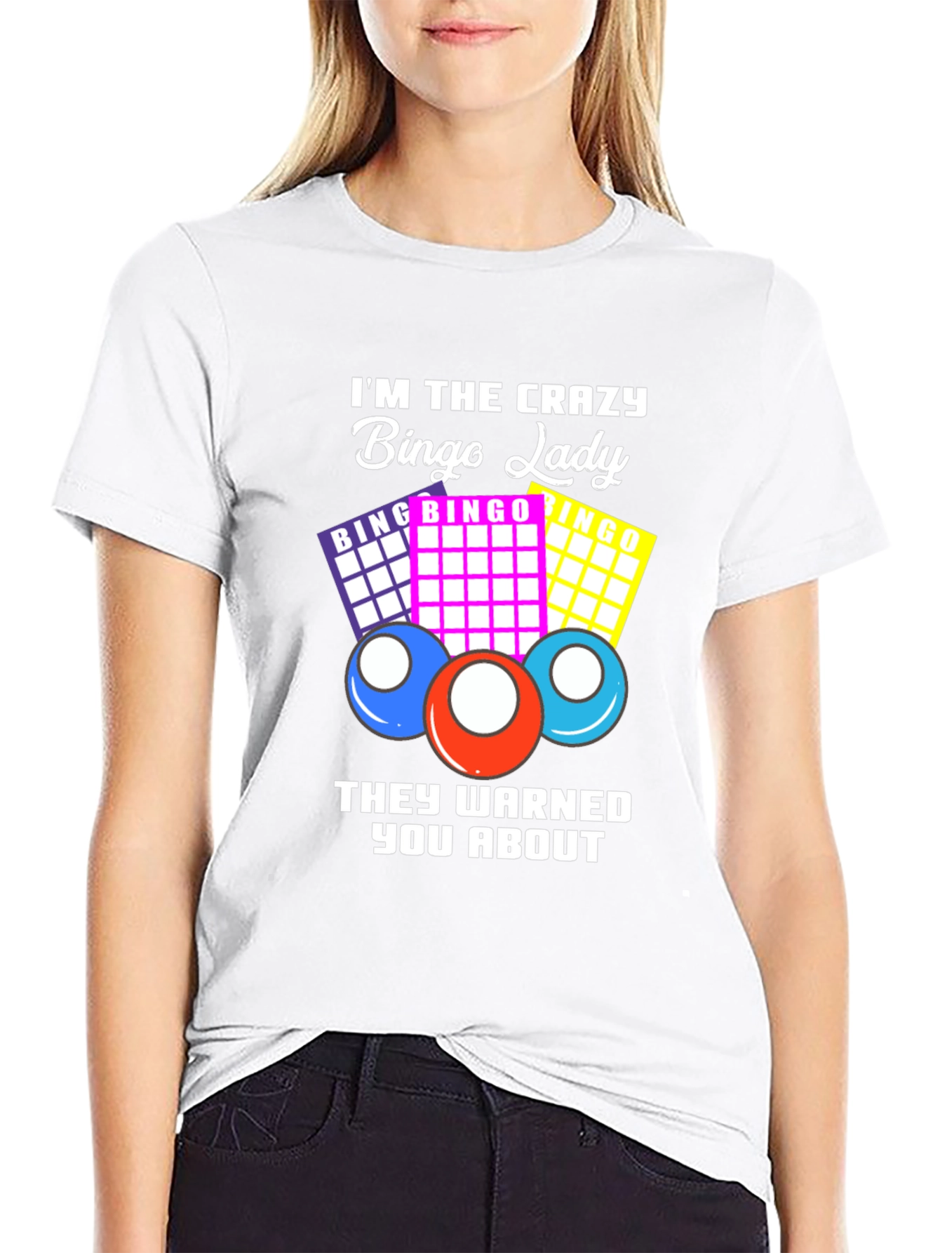 Crazy Bingo Lady T-Shirt