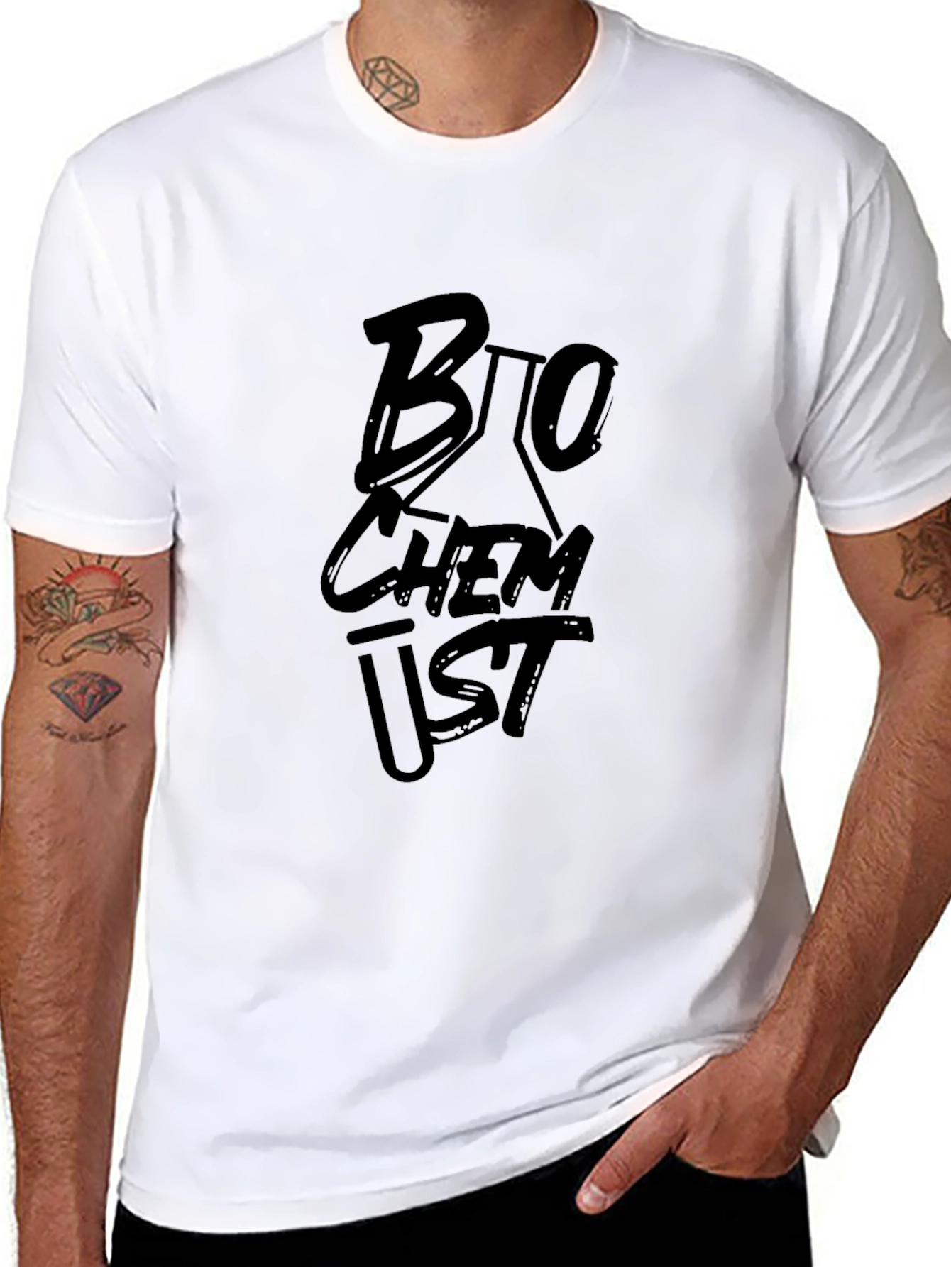 Biochemist Graphic Print Tee