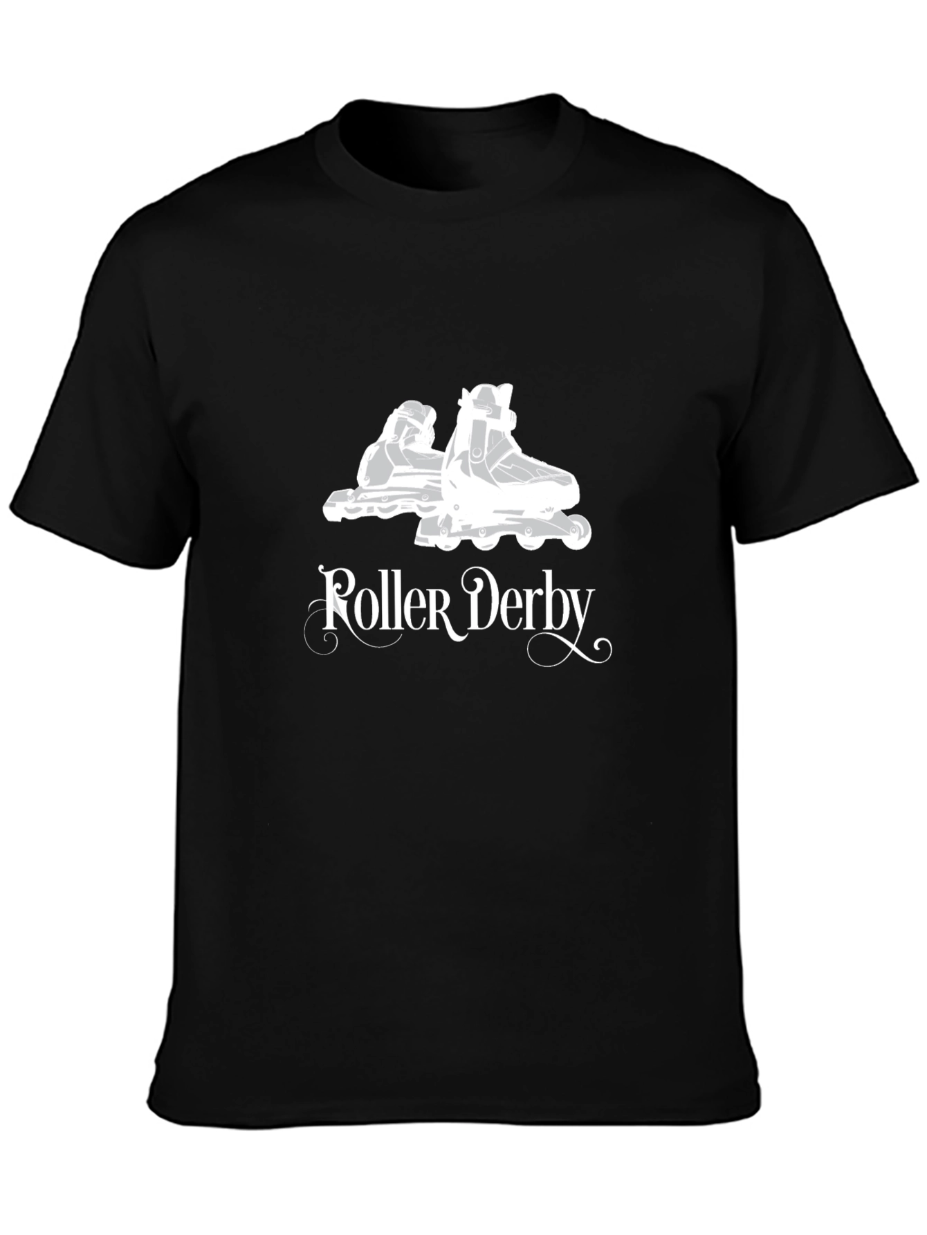 Roller Derby T-Shirt - Black Graphic Tee